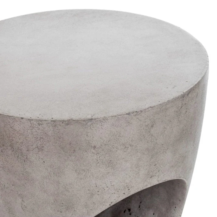Aylard Outdoor Stool Dark Grey - Image 4