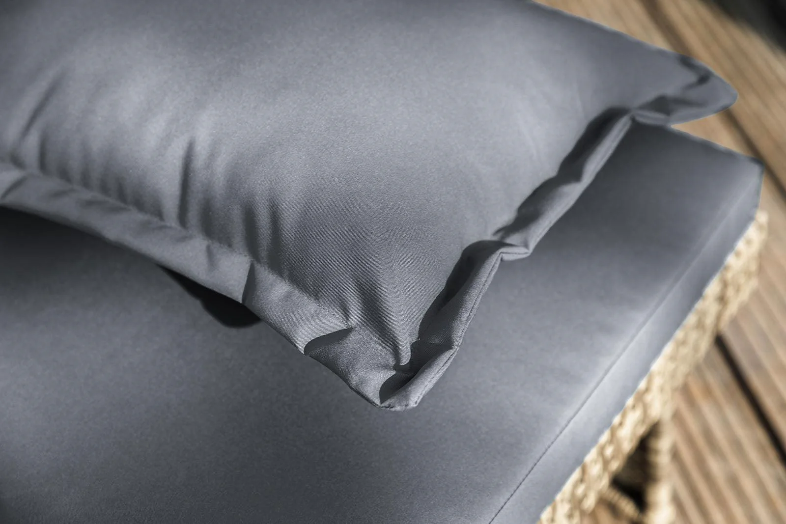 Bahia Tobago Brown/Dark Gray Reclining Chaise Lounge - Image 3