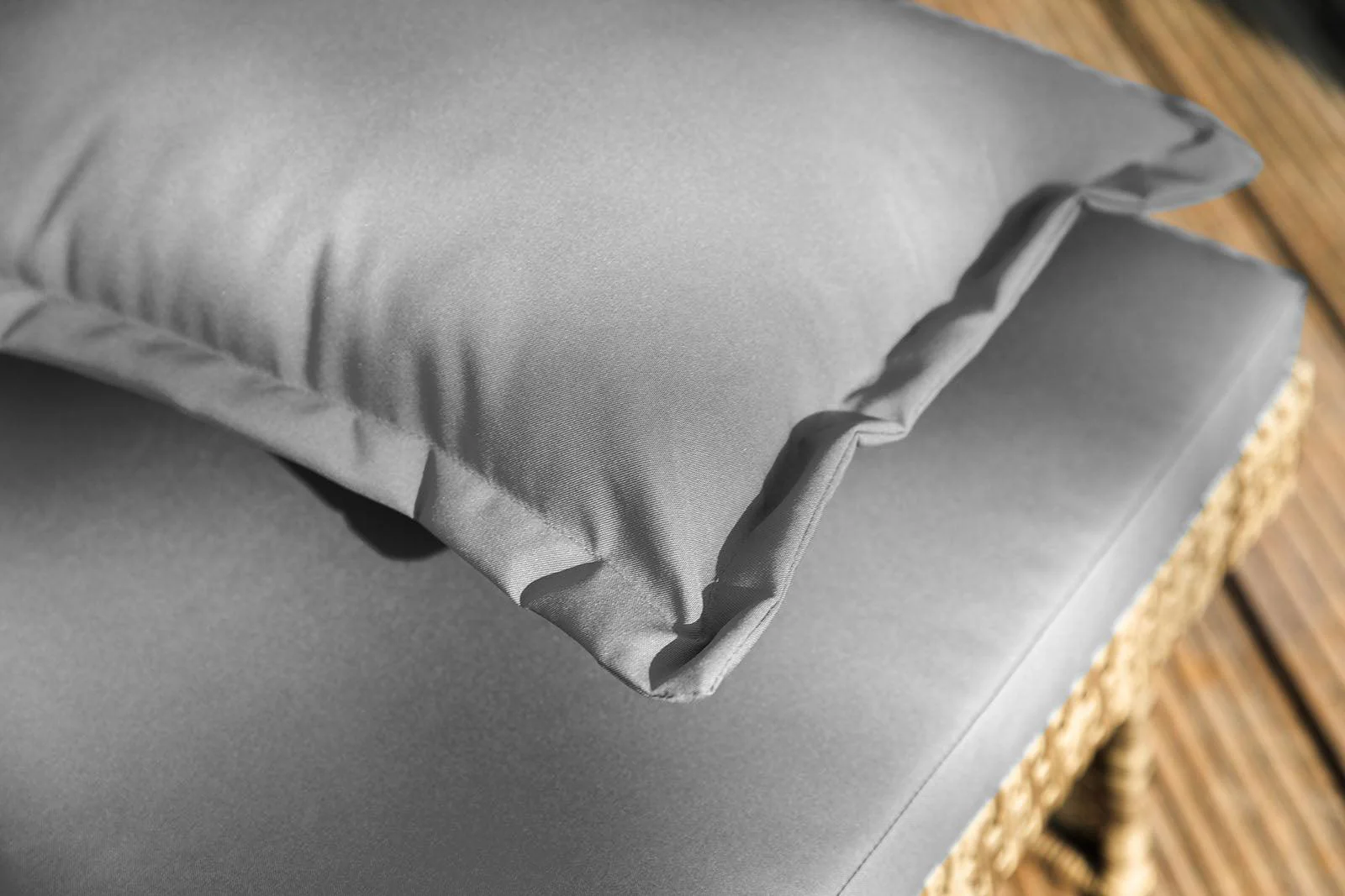 Bahia Tobago Gray Reclining Chaise Lounge - Image 3