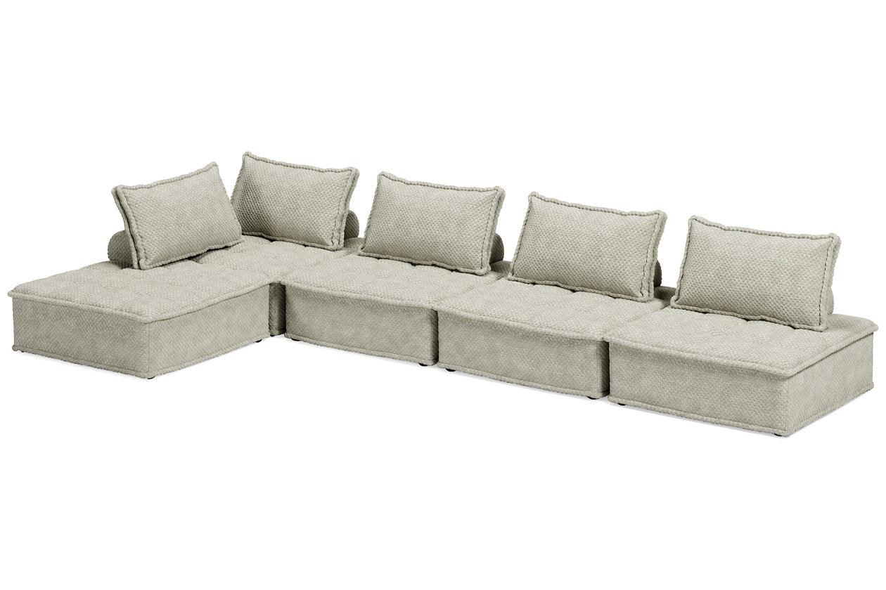 Bales Taupe 5-Piece Modular Sectional - Image 4