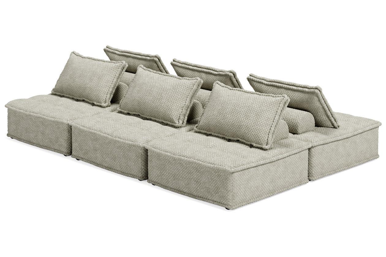 Bales Taupe 6-Piece Modular Sectional - Image 3