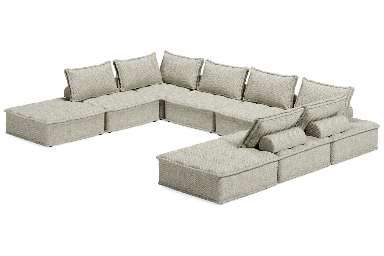 Bales Taupe 8-Piece Modular Sectional - Image 3