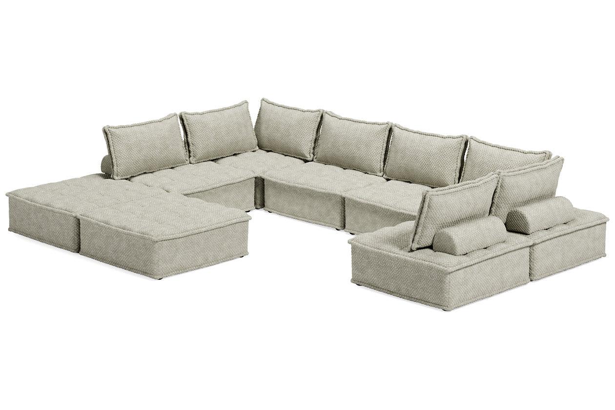 Bales Taupe 8-Piece Modular Sectional - Image 4