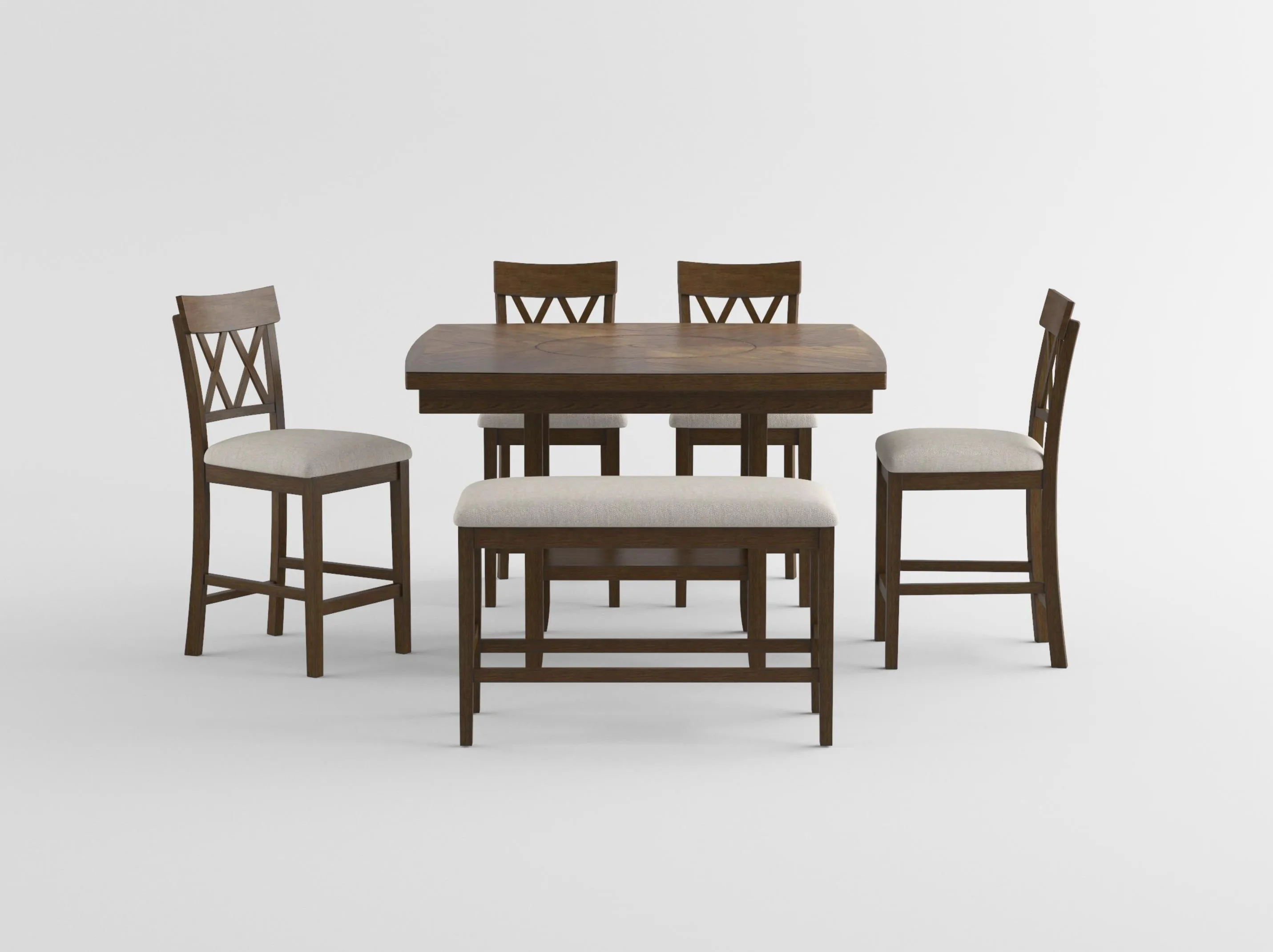 Balin Light Oak Counter Height Chair, Set of 2 - Image 3