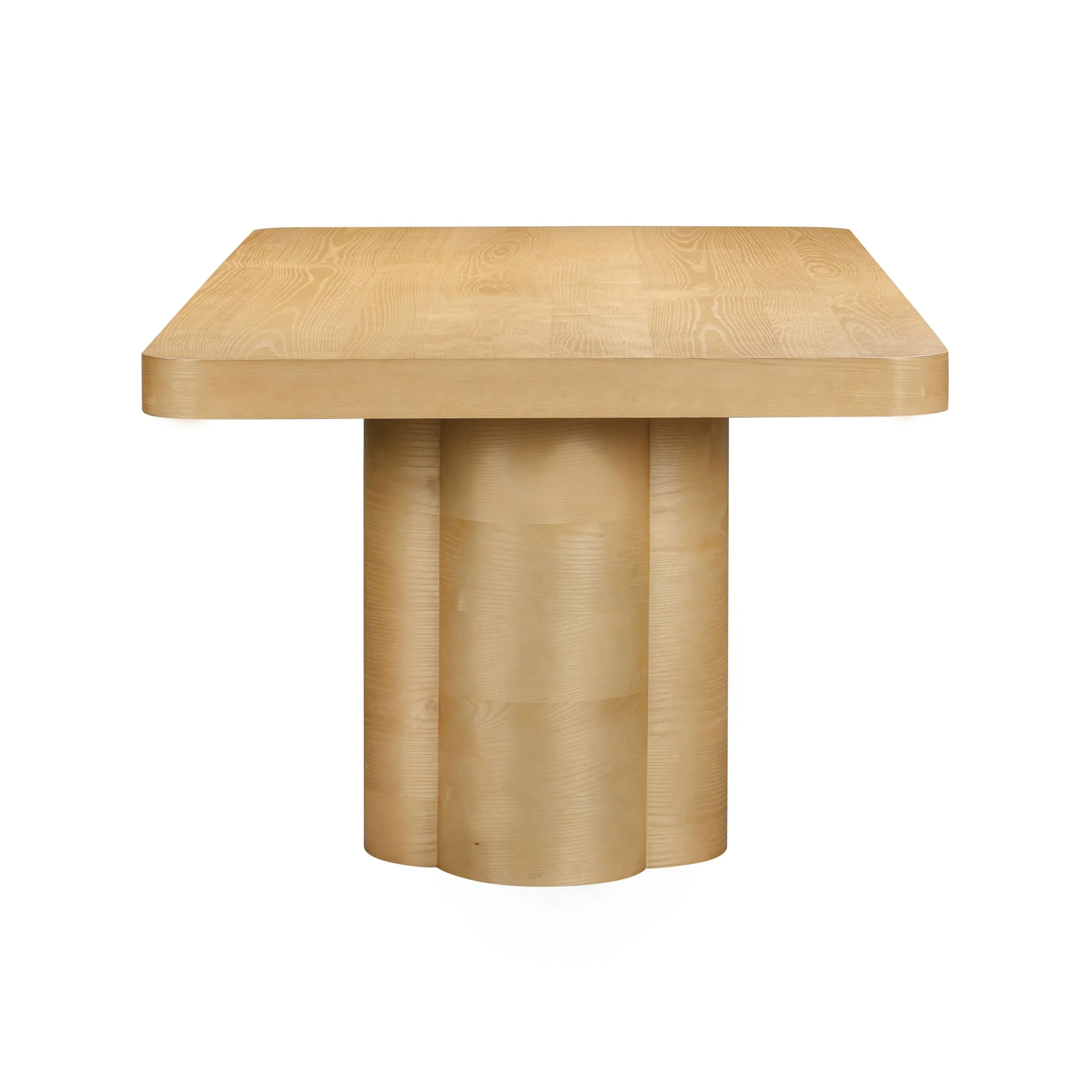 Bambi Ash 90" Rectangular Dining Table - Image 4