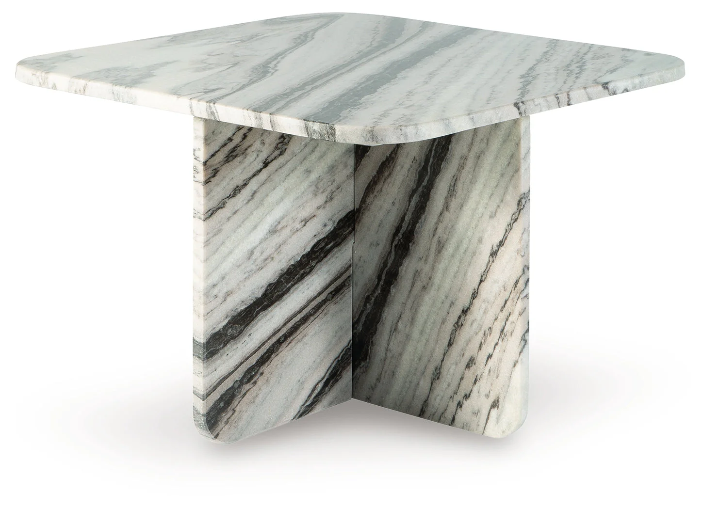 Baretton Black/White/Taupe Accent Coffee Table - Image 2