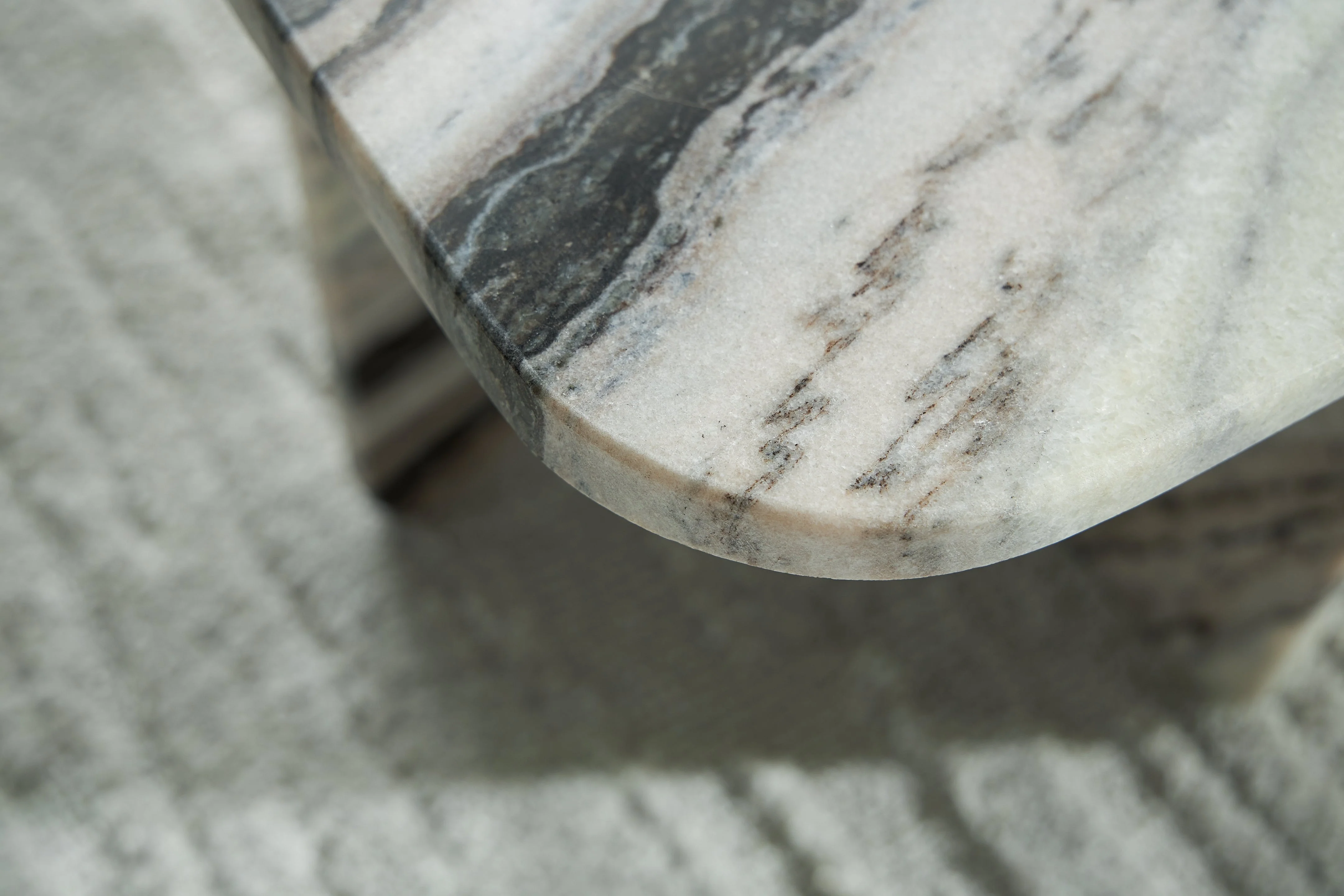 Baretton Black/White/Taupe Accent Coffee Table - Image 5