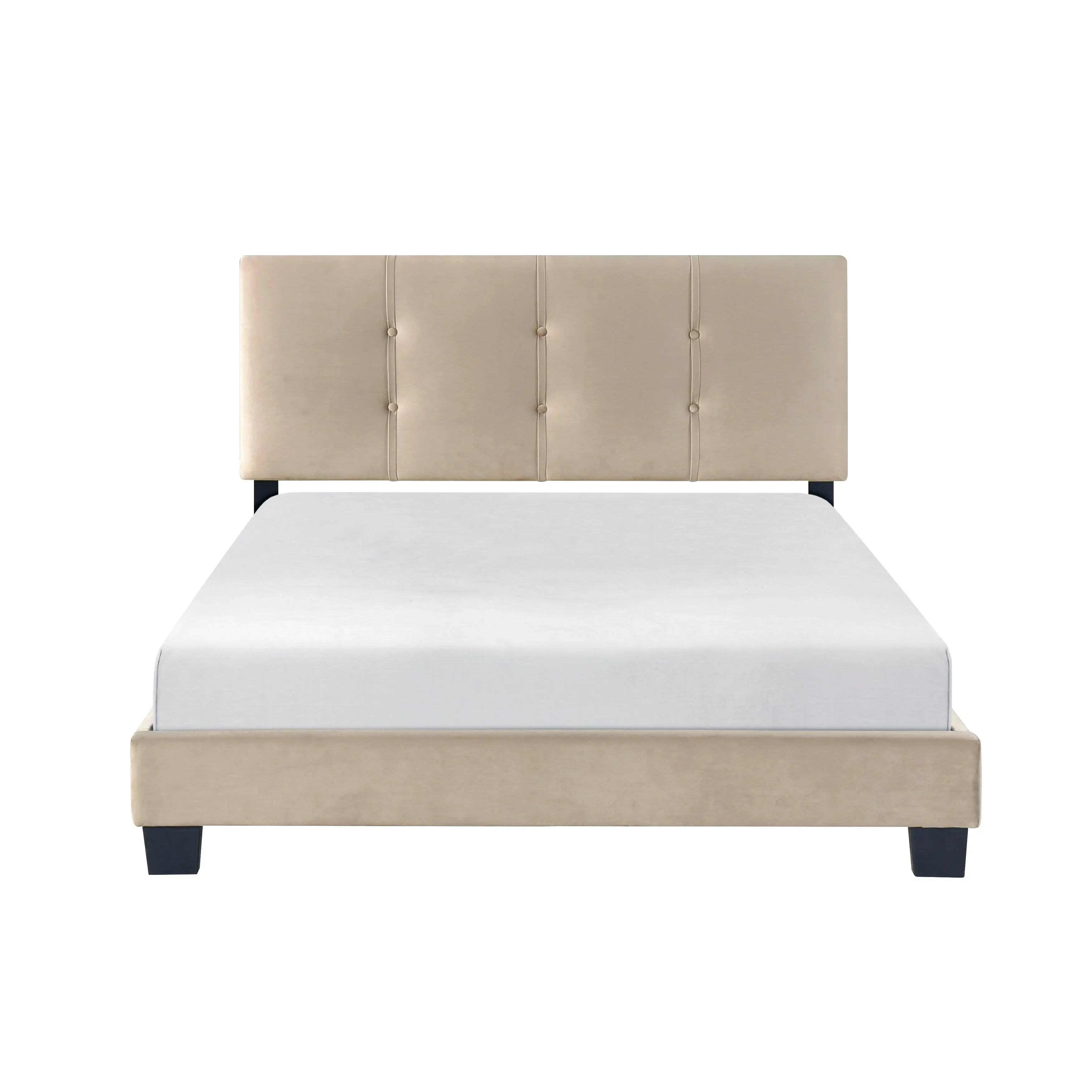 Bari Brown Full Platform Bed - Image 2