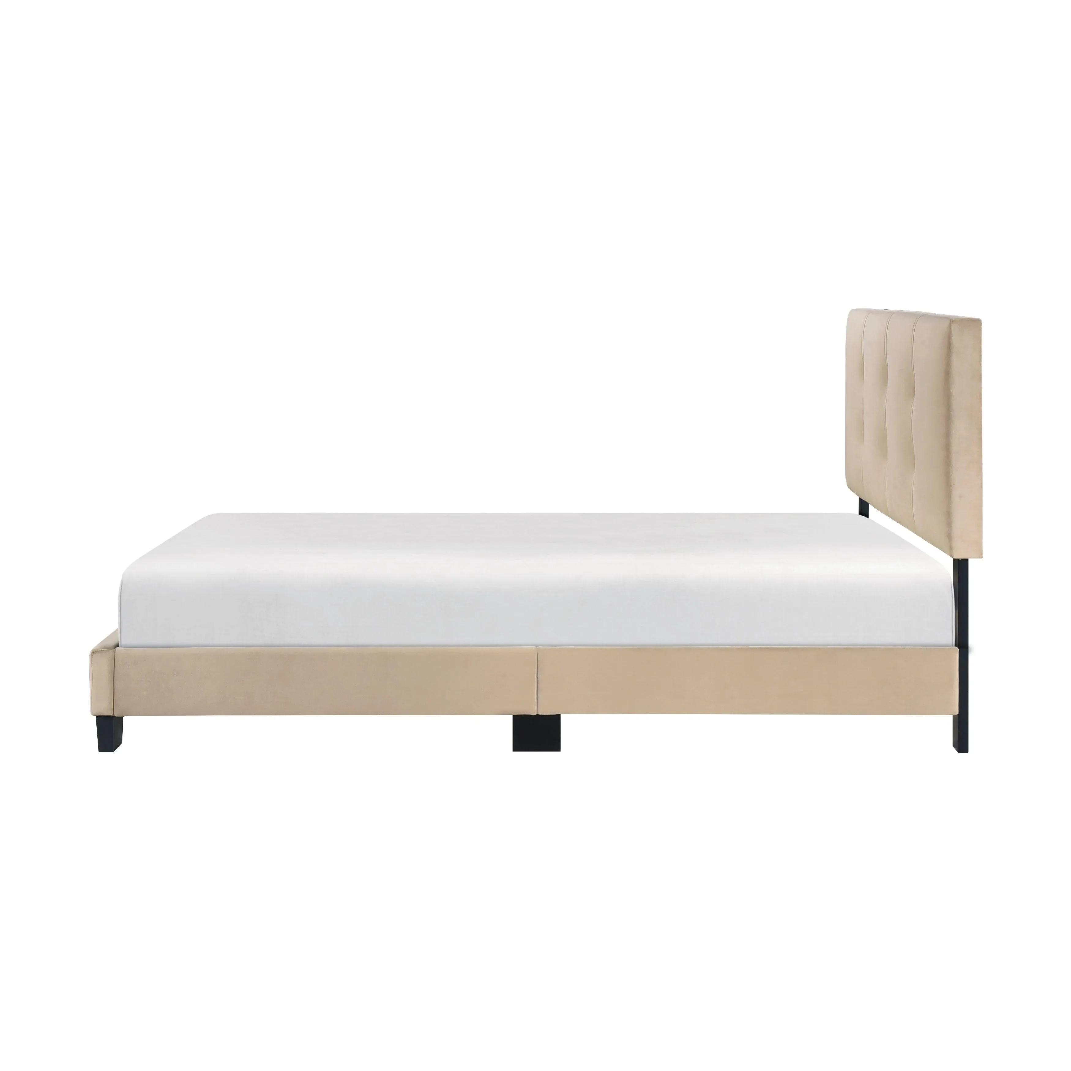 Bari Brown Full Platform Bed - Image 6