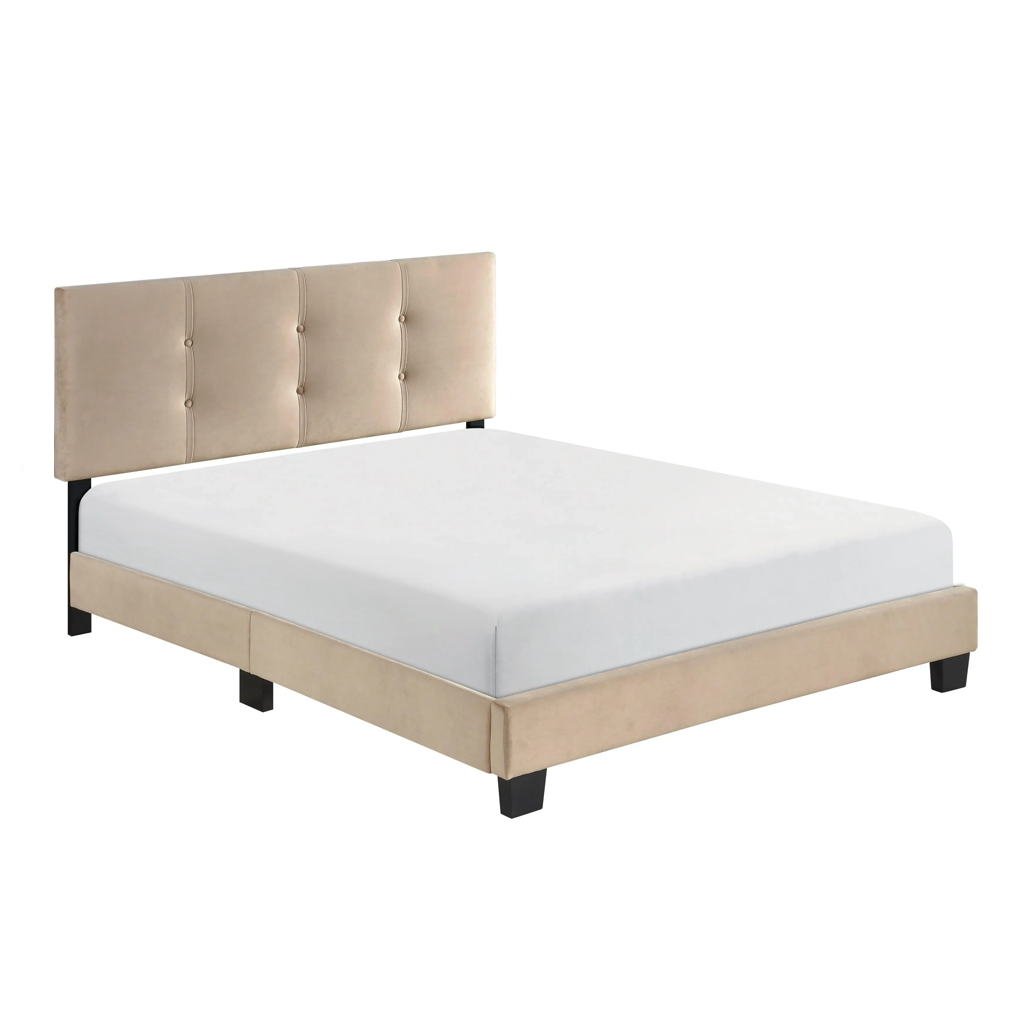 Bari Brown Full Platform Bed - Image 9