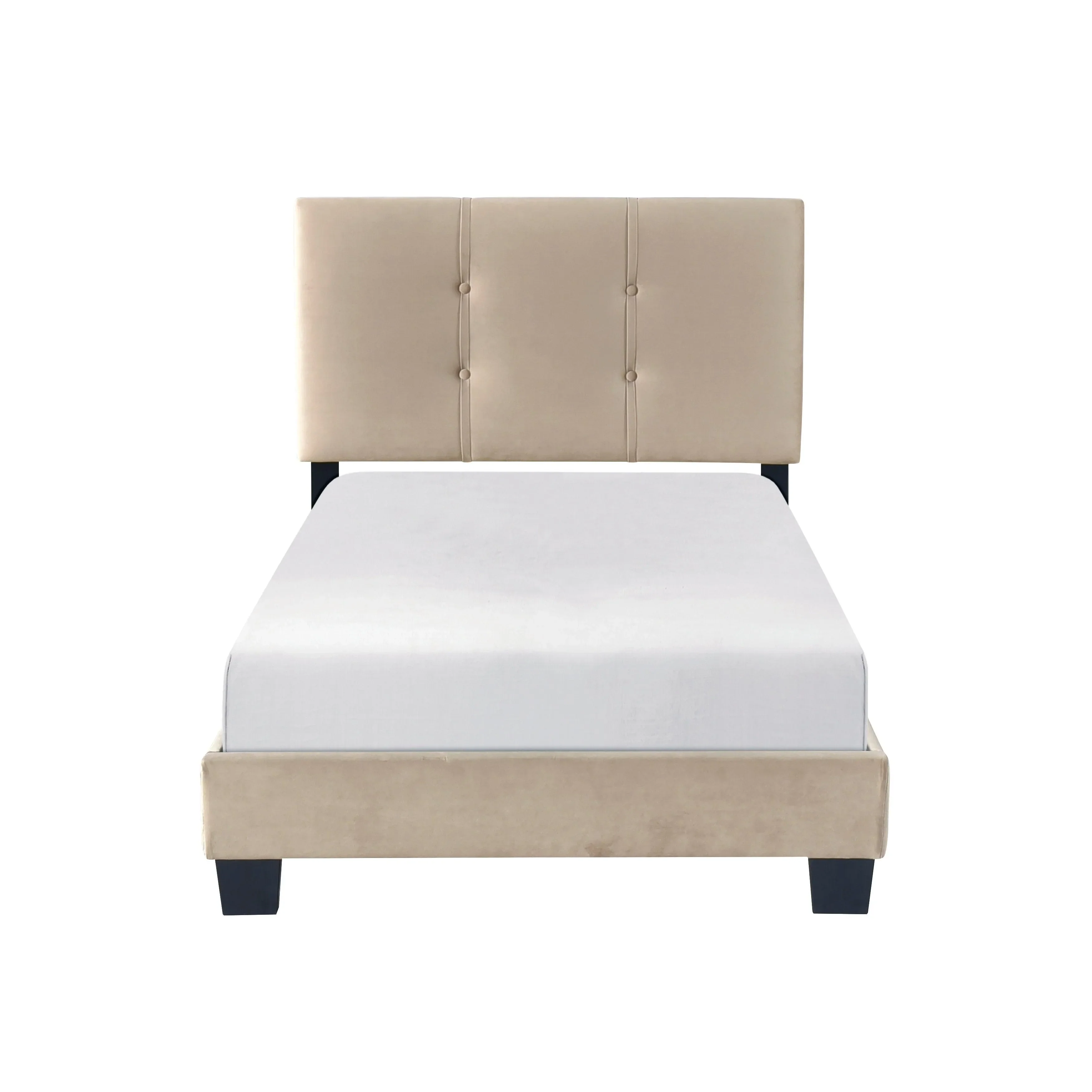 Bari Brown Twin Platform Bed - Image 2