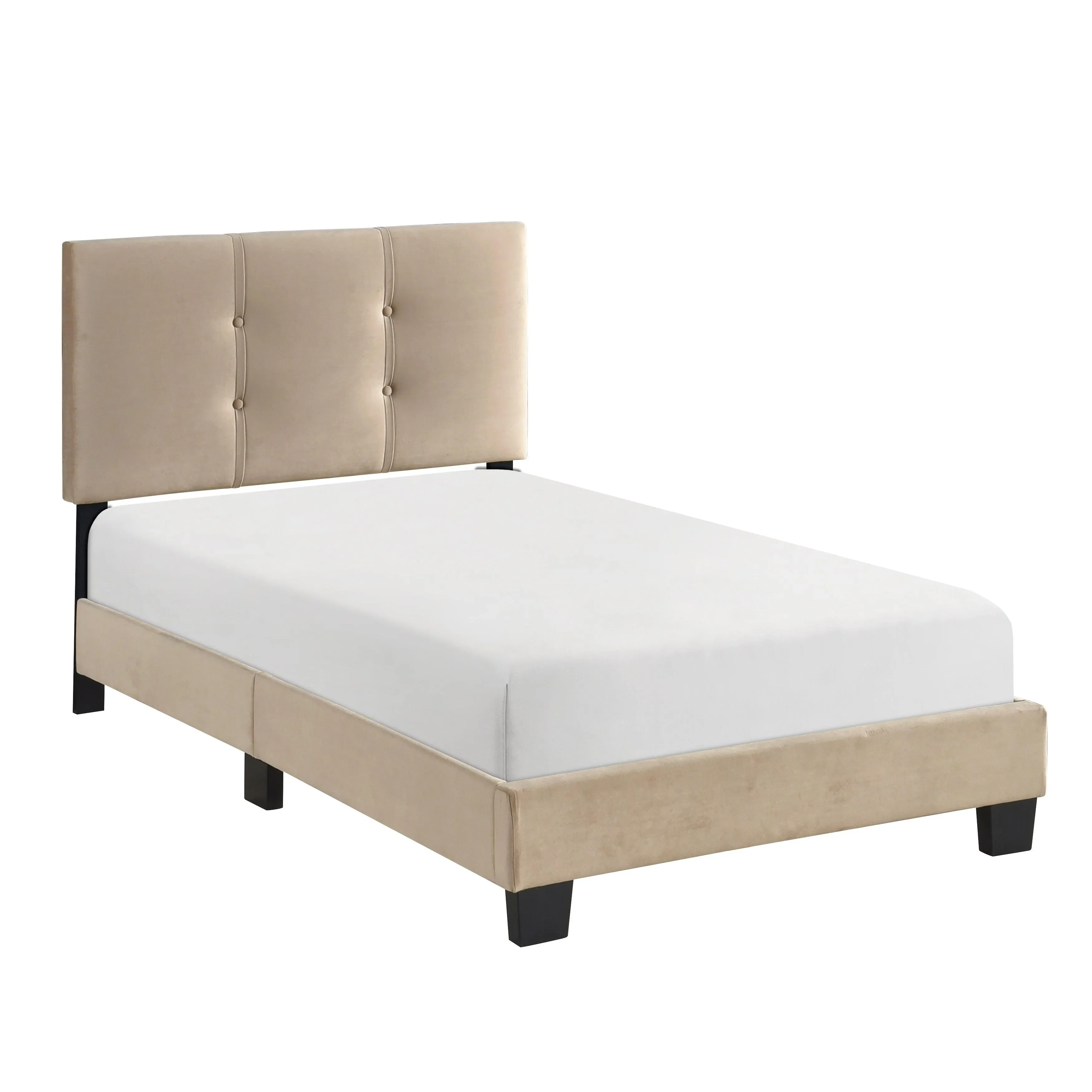 Bari Brown Twin Platform Bed - Image 9
