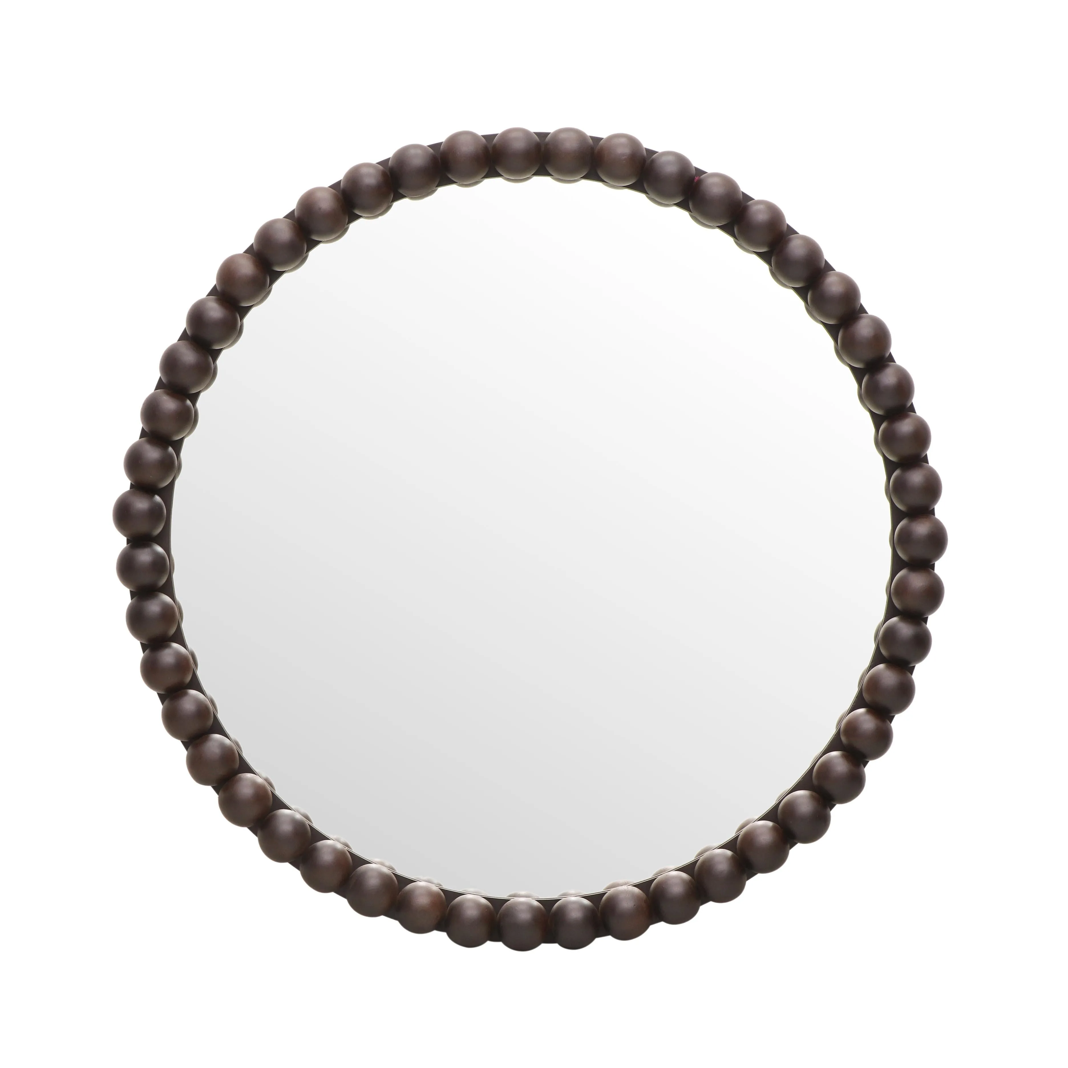 Baria Wooden Round Wall Mirror - Image 13