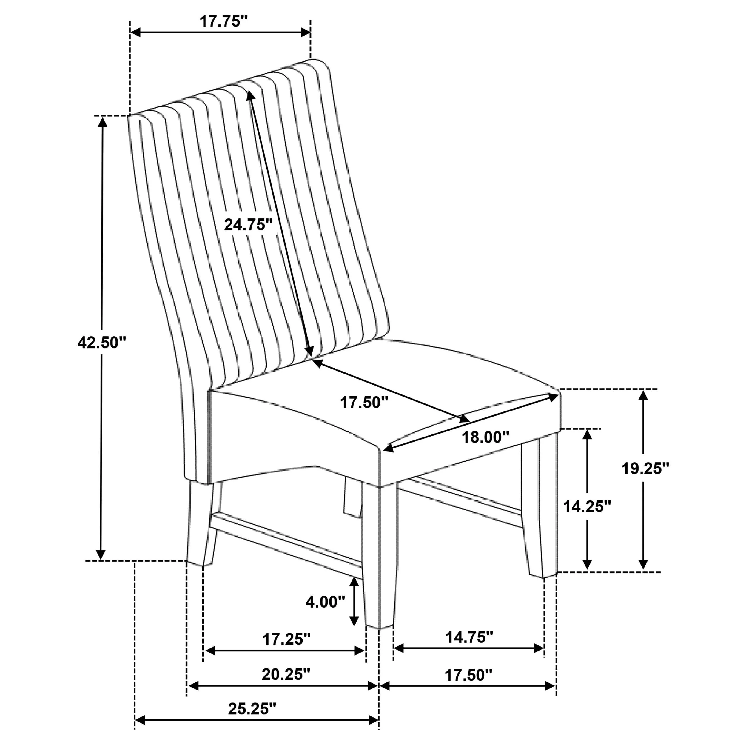 Barrand Black Dining Side Chair, Set of 2 - Image 13