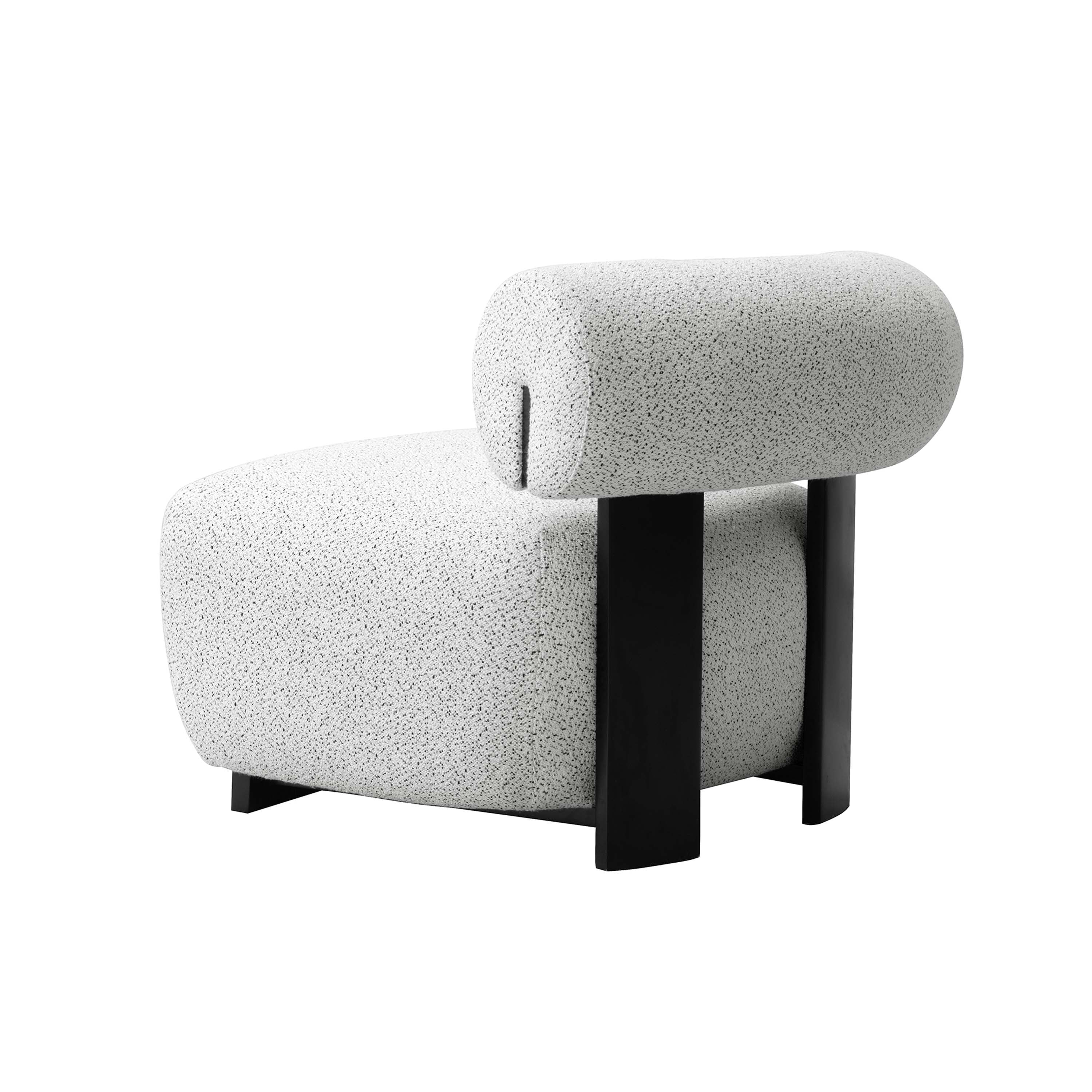 Bartow Accent Chair in Ivory and Black (Set of 2) - Image 7