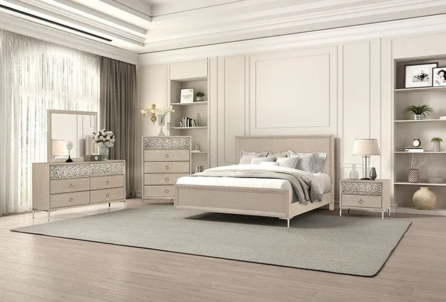 Bashford Natural Oak 5-Piece Queen Bedroom Set