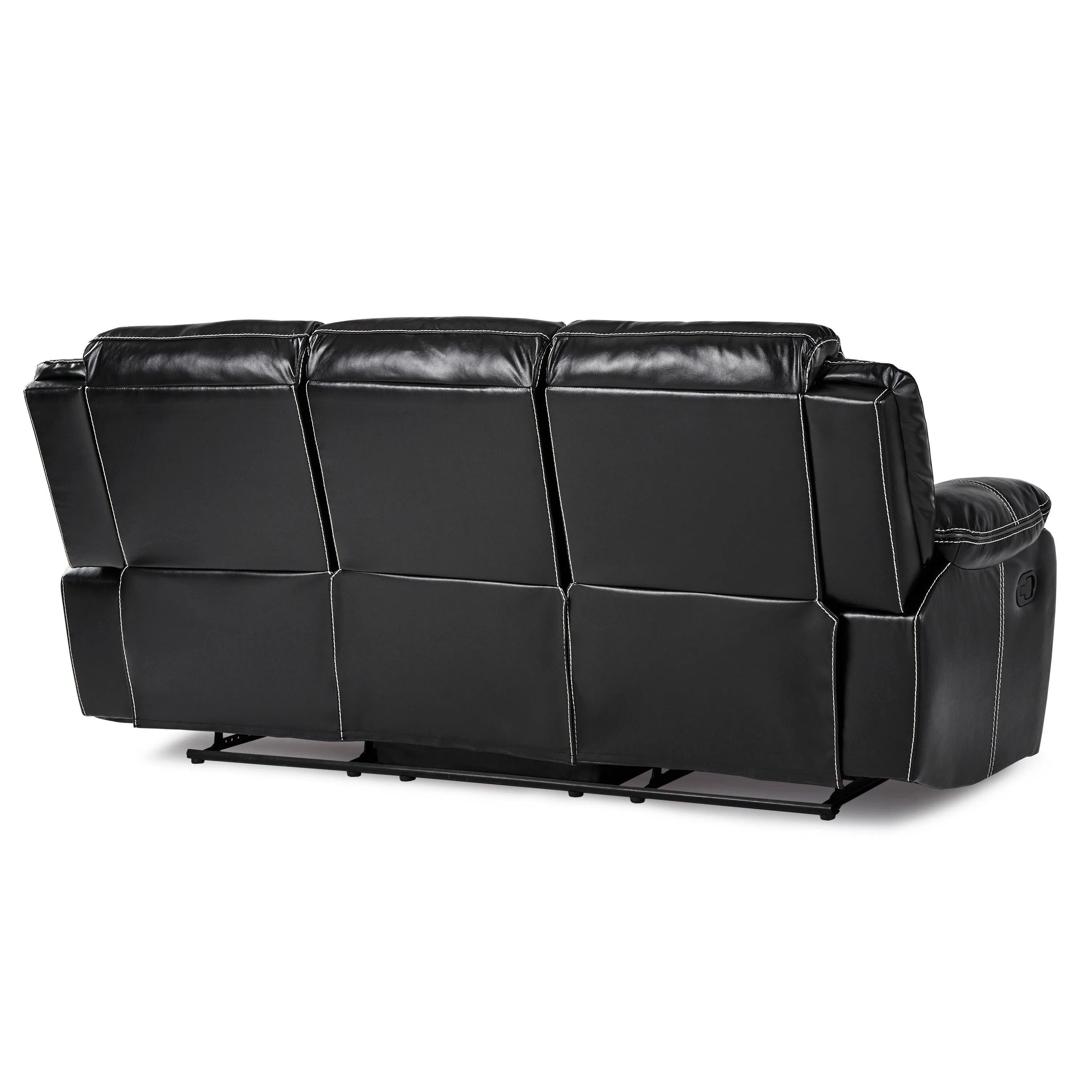 Bastrop Black Reclining Living Room Set - Image 3