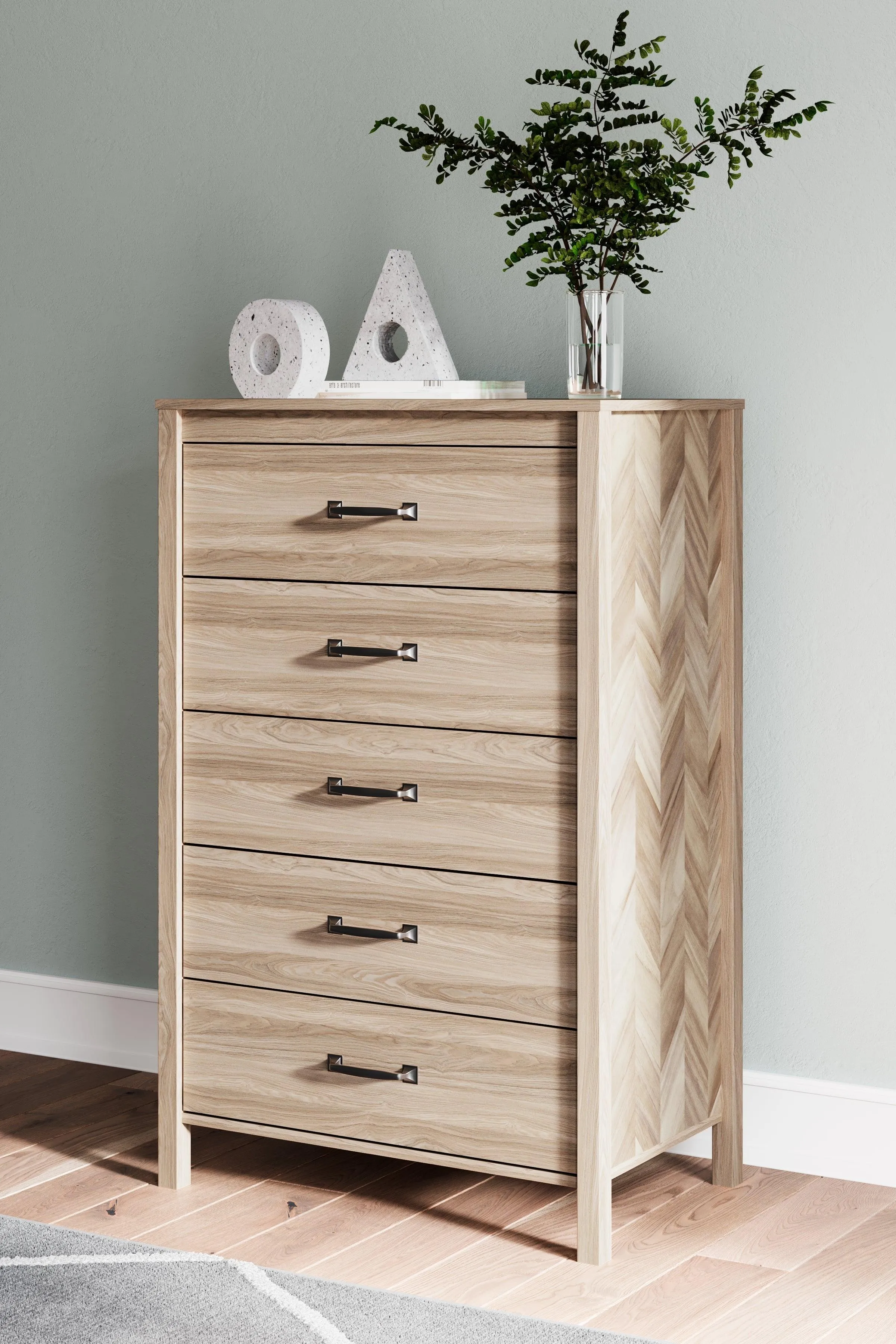 Battelle Tan Chest of Drawers - Image 2