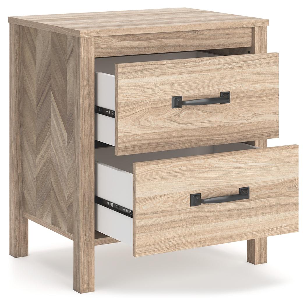 Battelle Tan Nightstand - Image 4