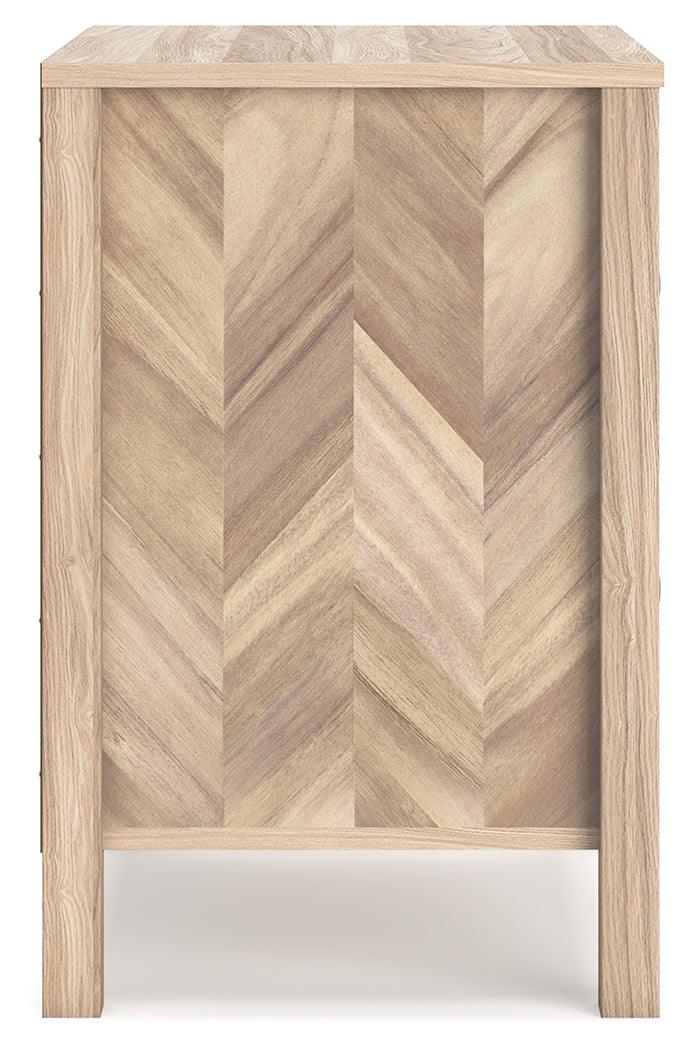 Battelle Tan Nightstand - Image 8