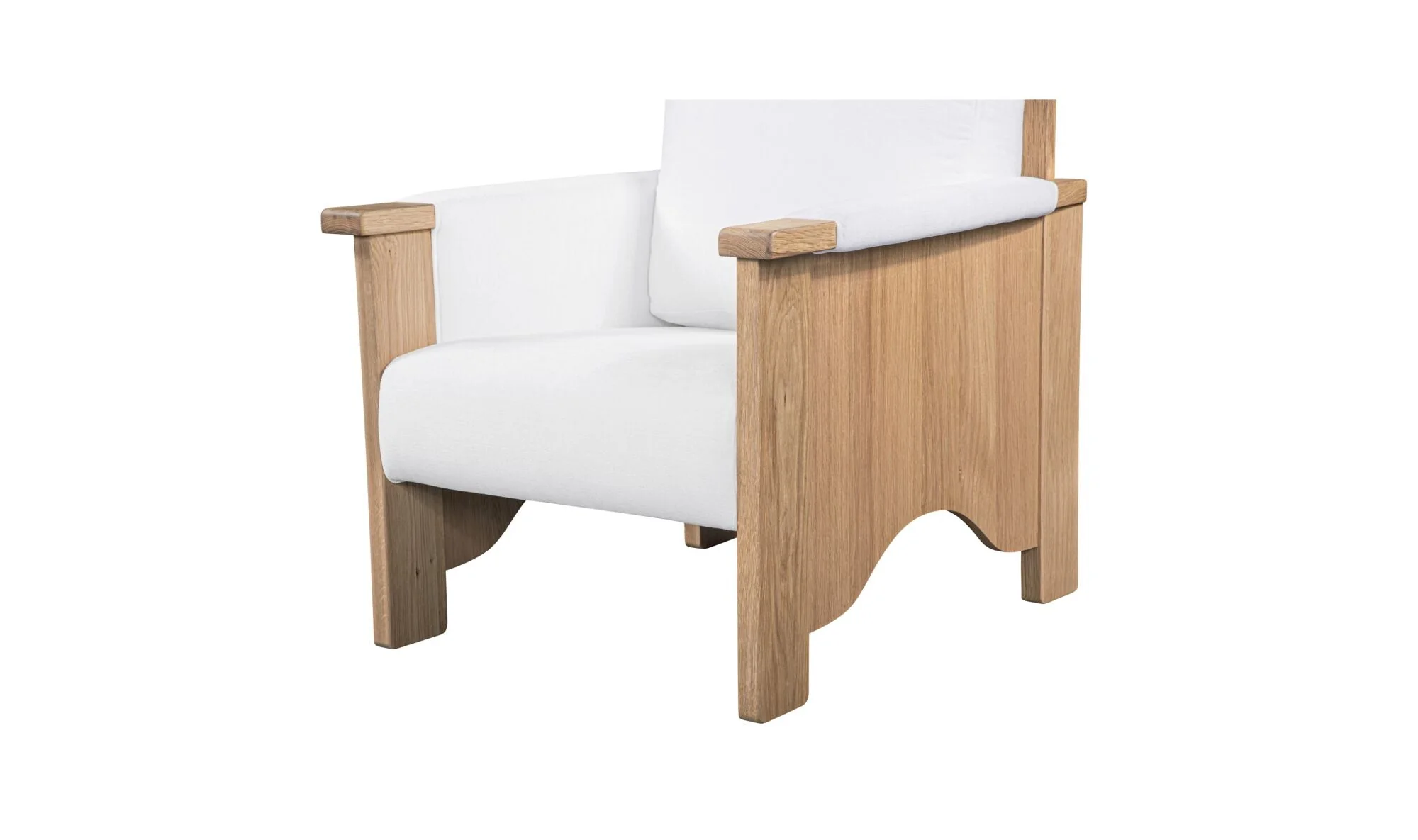 Bauer Accent Chair Cream - Image 3