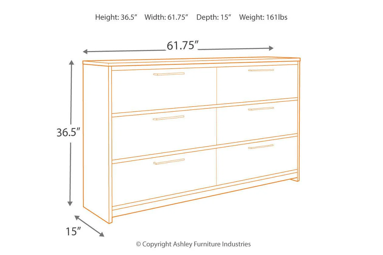Baystorm Gray Dresser - Image 8