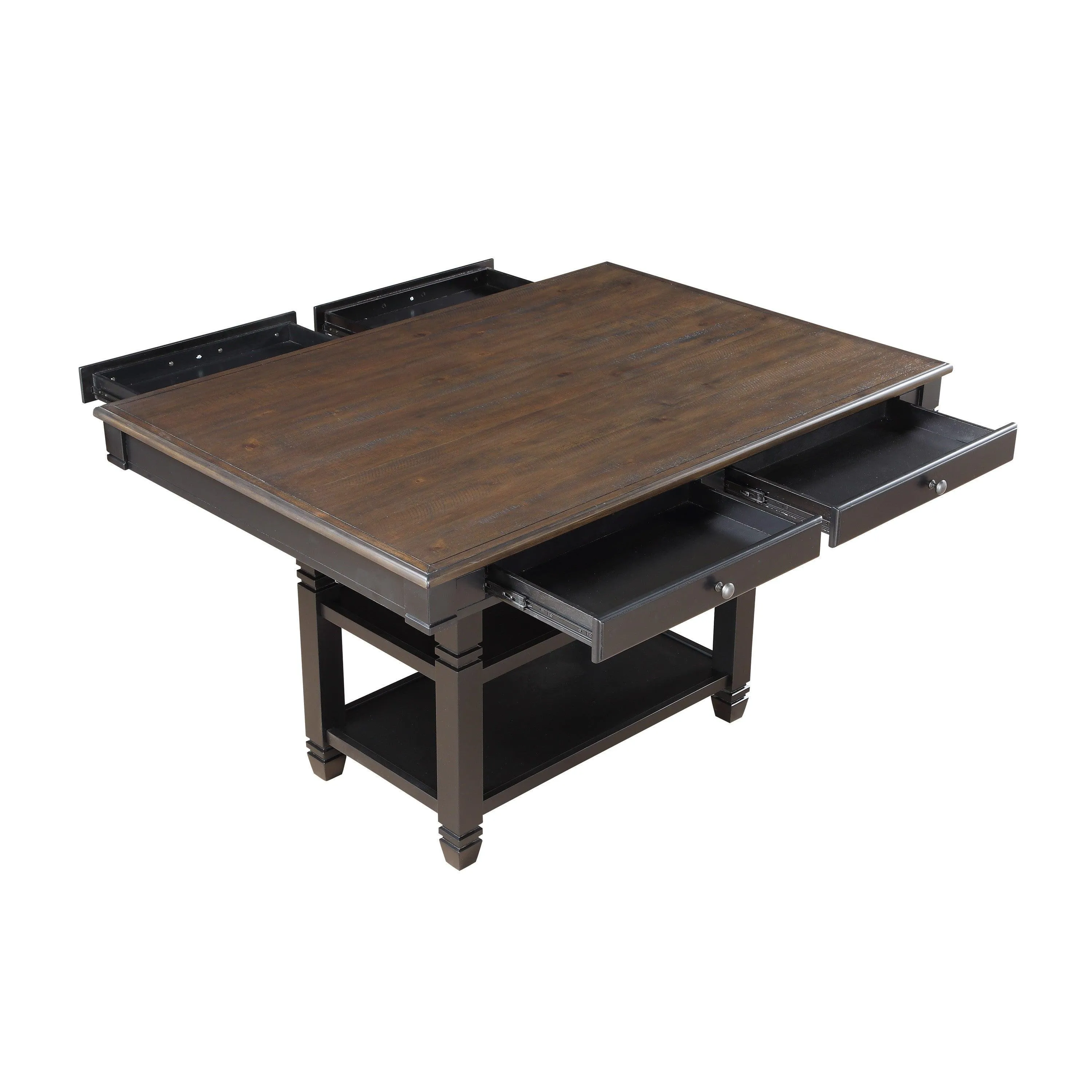 Baywater Black/Brown Counter Height Set - Image 5