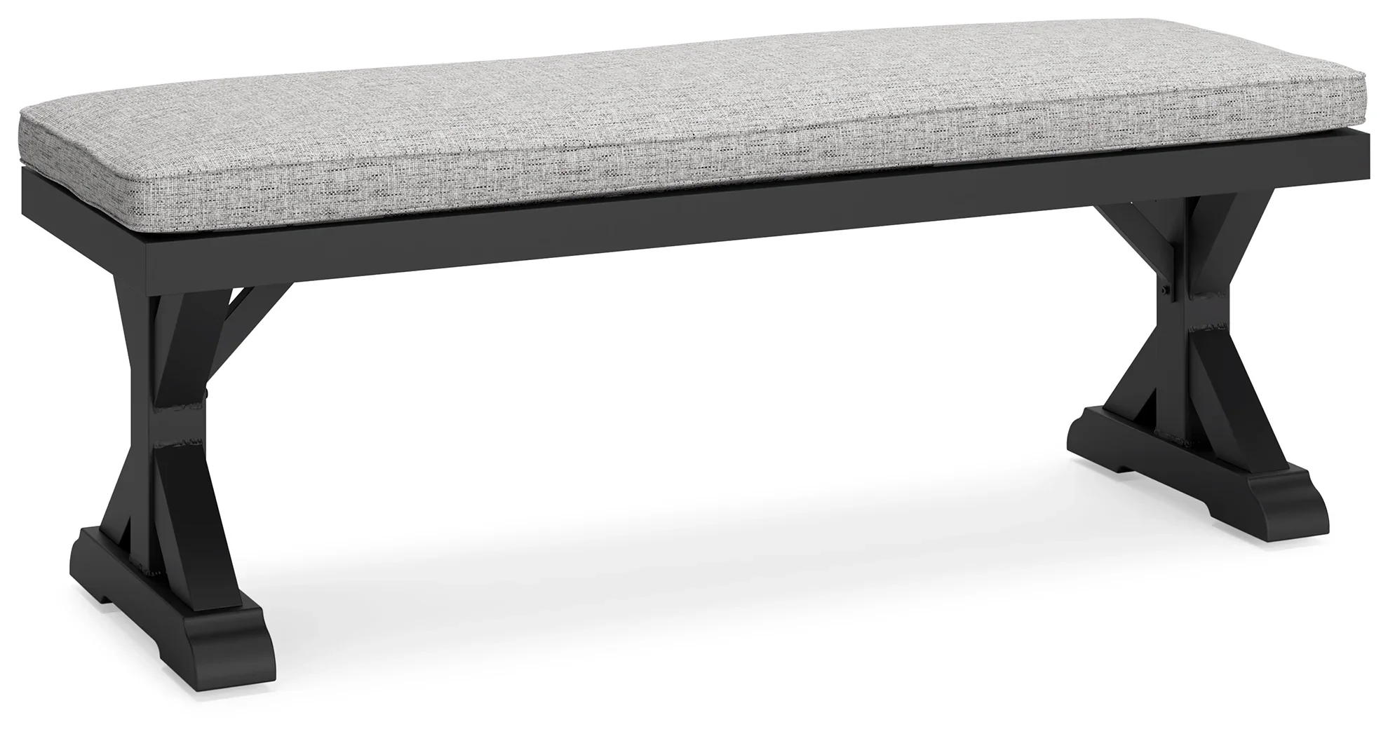 Beachcroft Black/Light Gray Outdoor Dining Set - Image 4