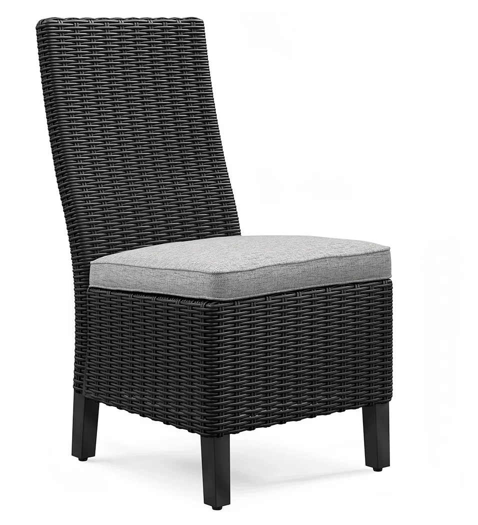 Beachcroft Black/Light Gray Outdoor Dining Set - Image 6
