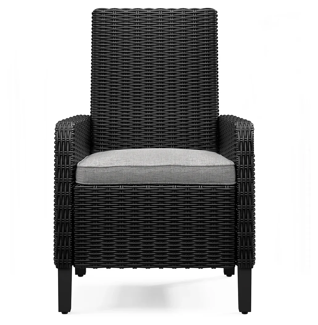 Beachcroft Black/Light Gray Outdoor Dining Set - Image 7