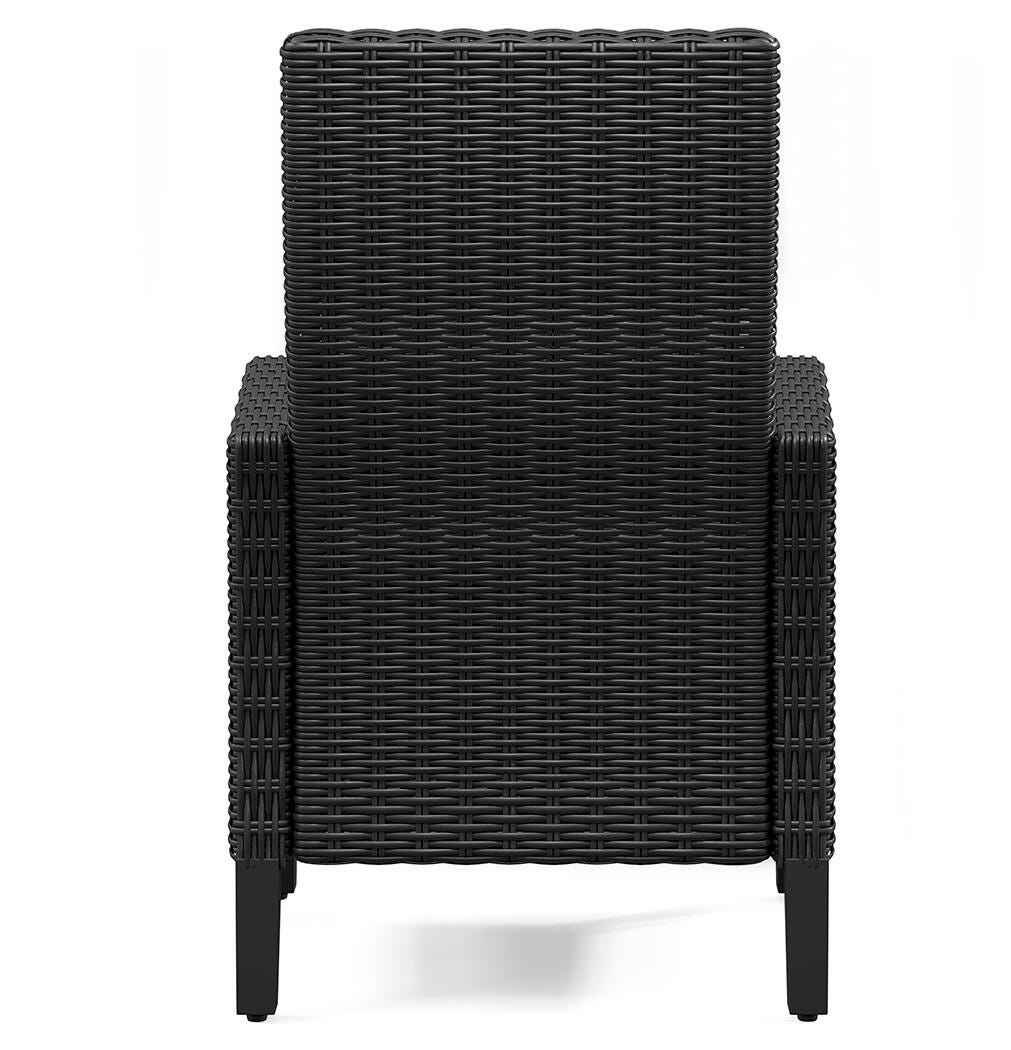 Beachcroft Black/Light Gray Outdoor Dining Table and 6 Chairs - Image 36