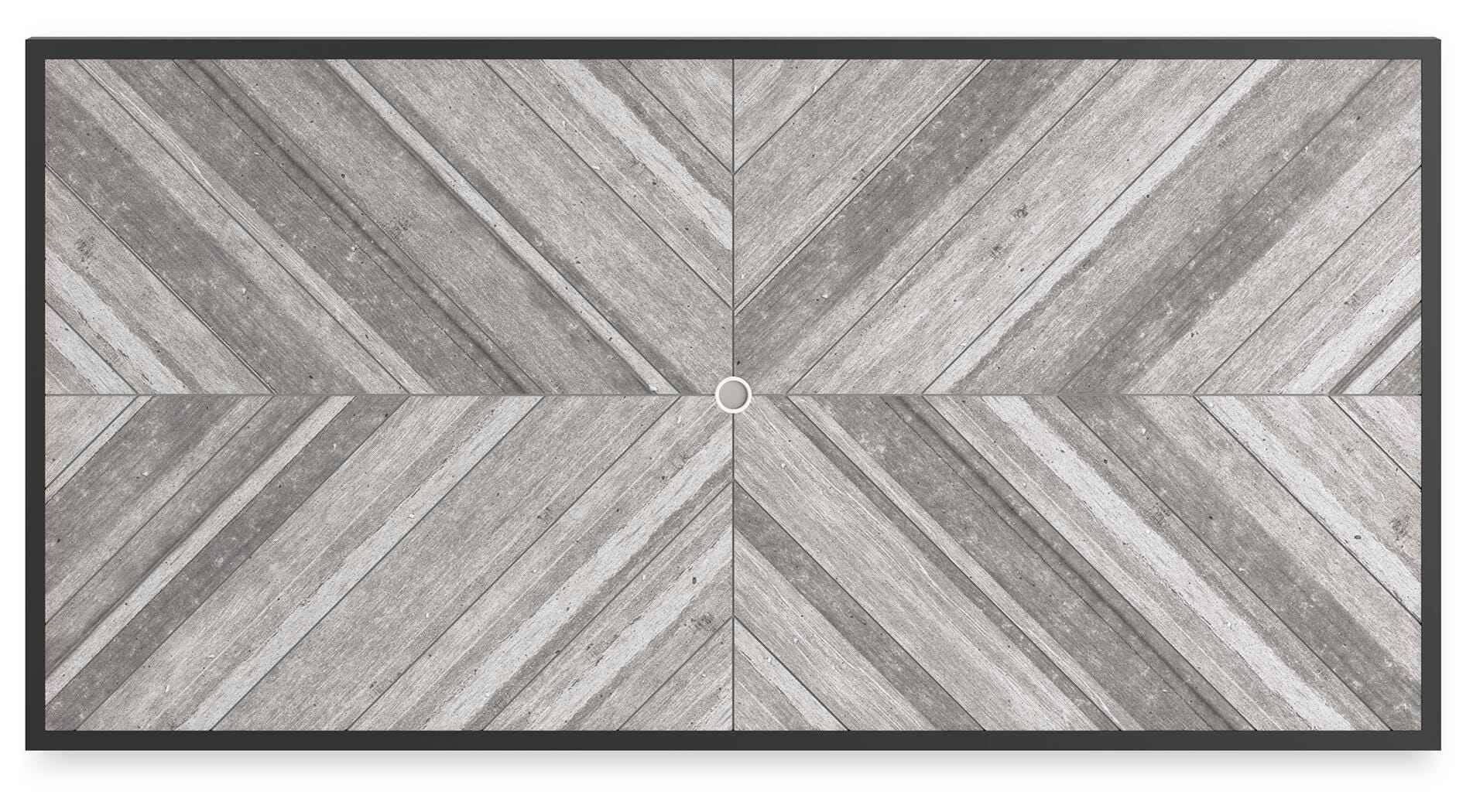 Beachcroft Black/Light Gray Outdoor Dining Table - Image 10