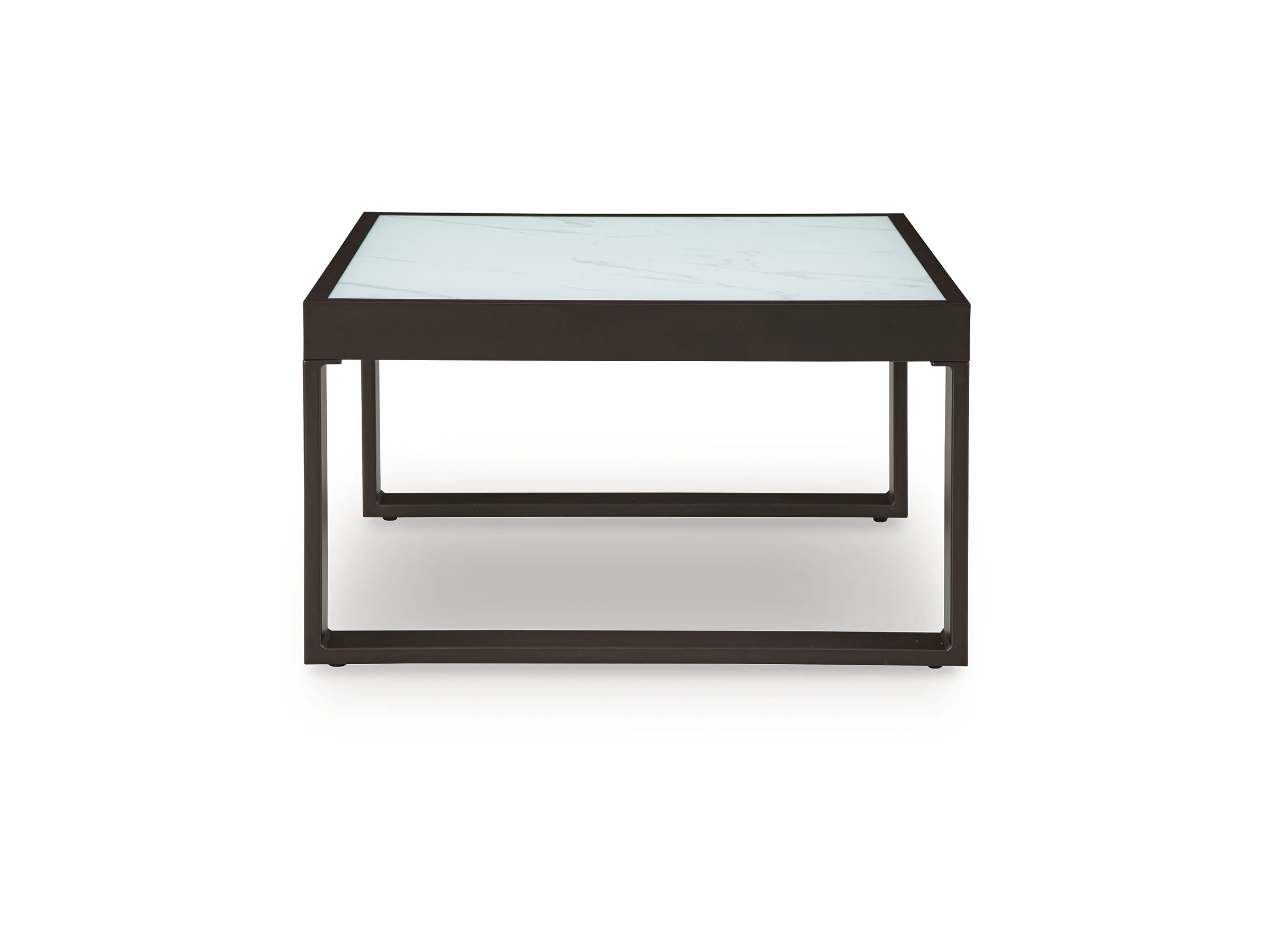 Beachloft Black/Gray Outdoor Coffee Table - Image 3