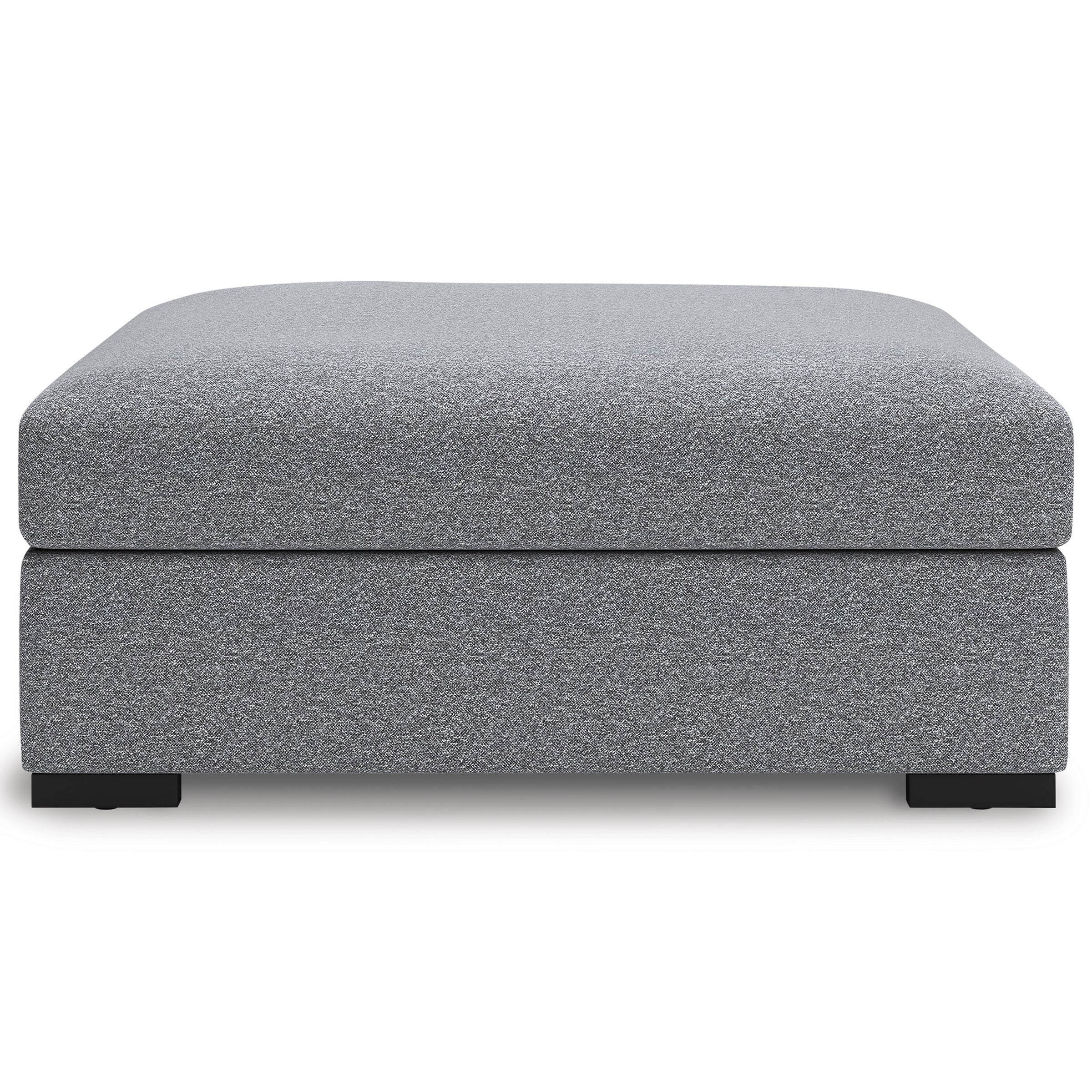 Bealton Salt and Pepper Oversized Accent Ottoman - Image 3