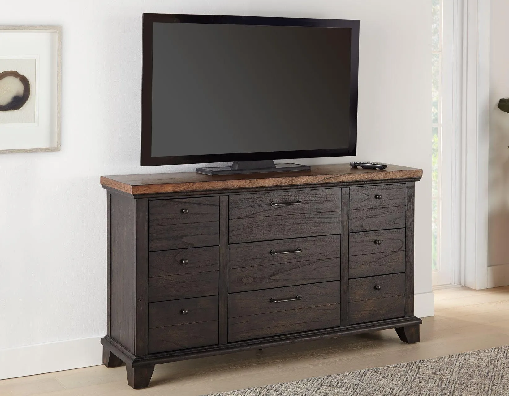 Bear Creek Brown 4-Piece Queen Bedroom Set - Image 6