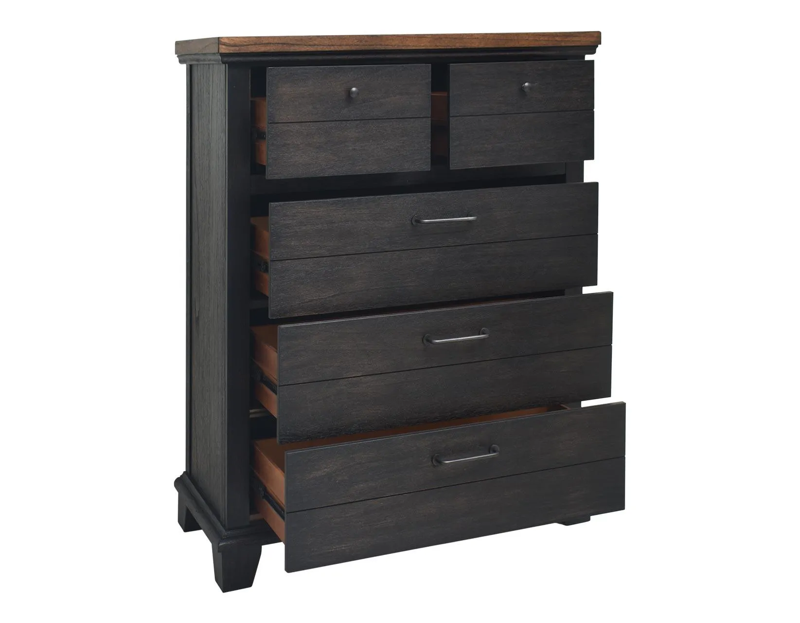 Bear Creek Brown 4-Piece Queen Bedroom Set - Image 9