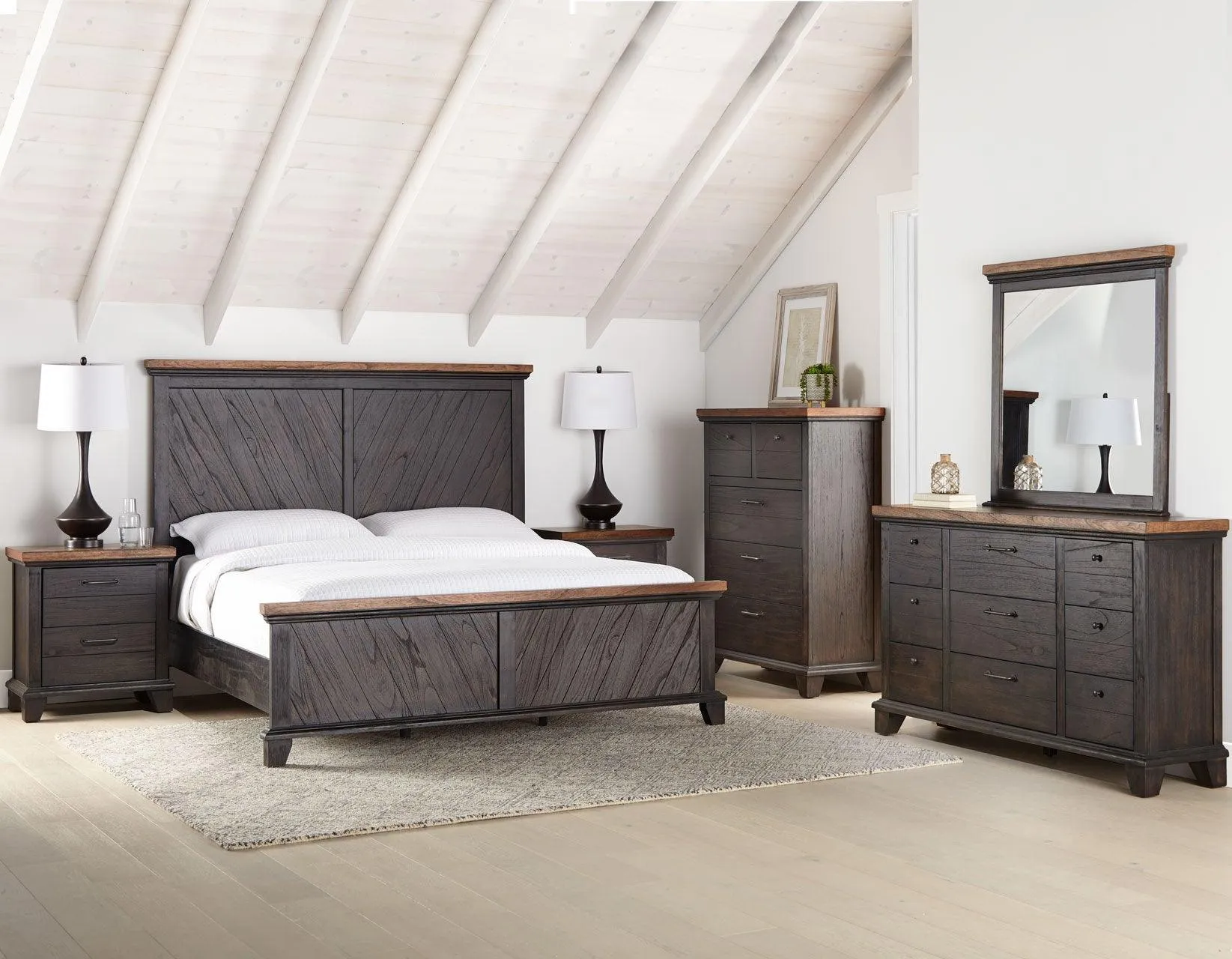 Bear Creek Brown Nightstand - Image 4