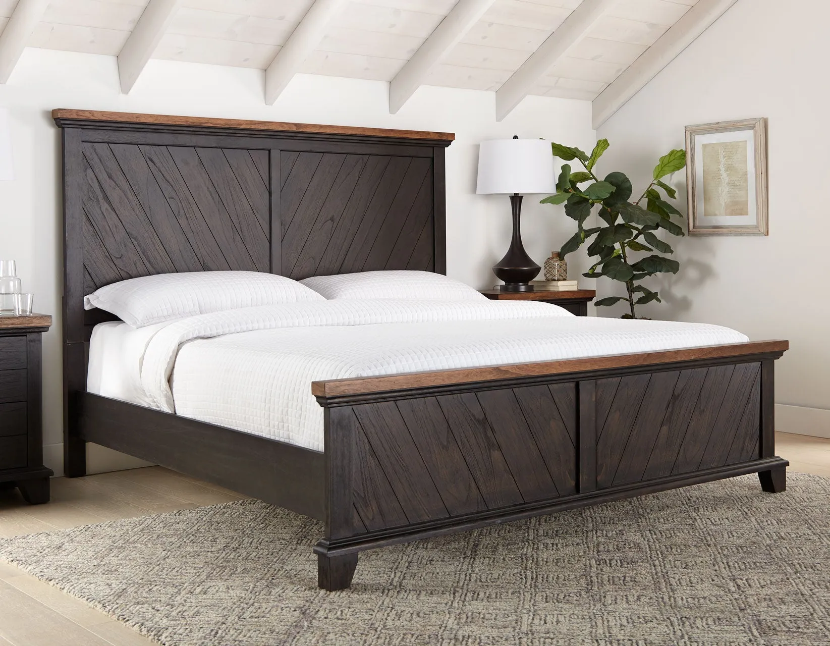 Bear Creek Chocolate Brown Bedroom Set - Image 2
