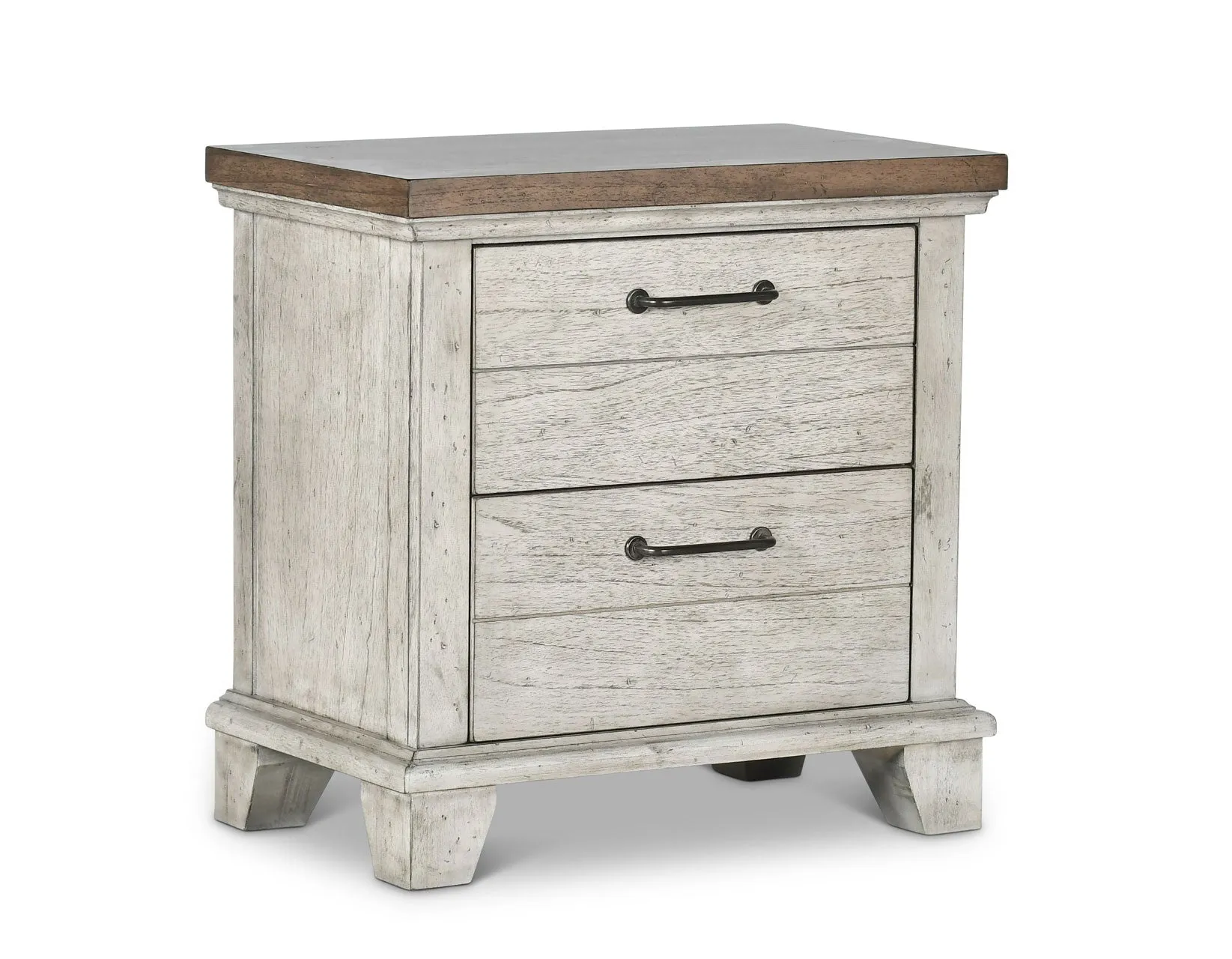 Bear Creek White/Smoke Bedroom Set - Image 11