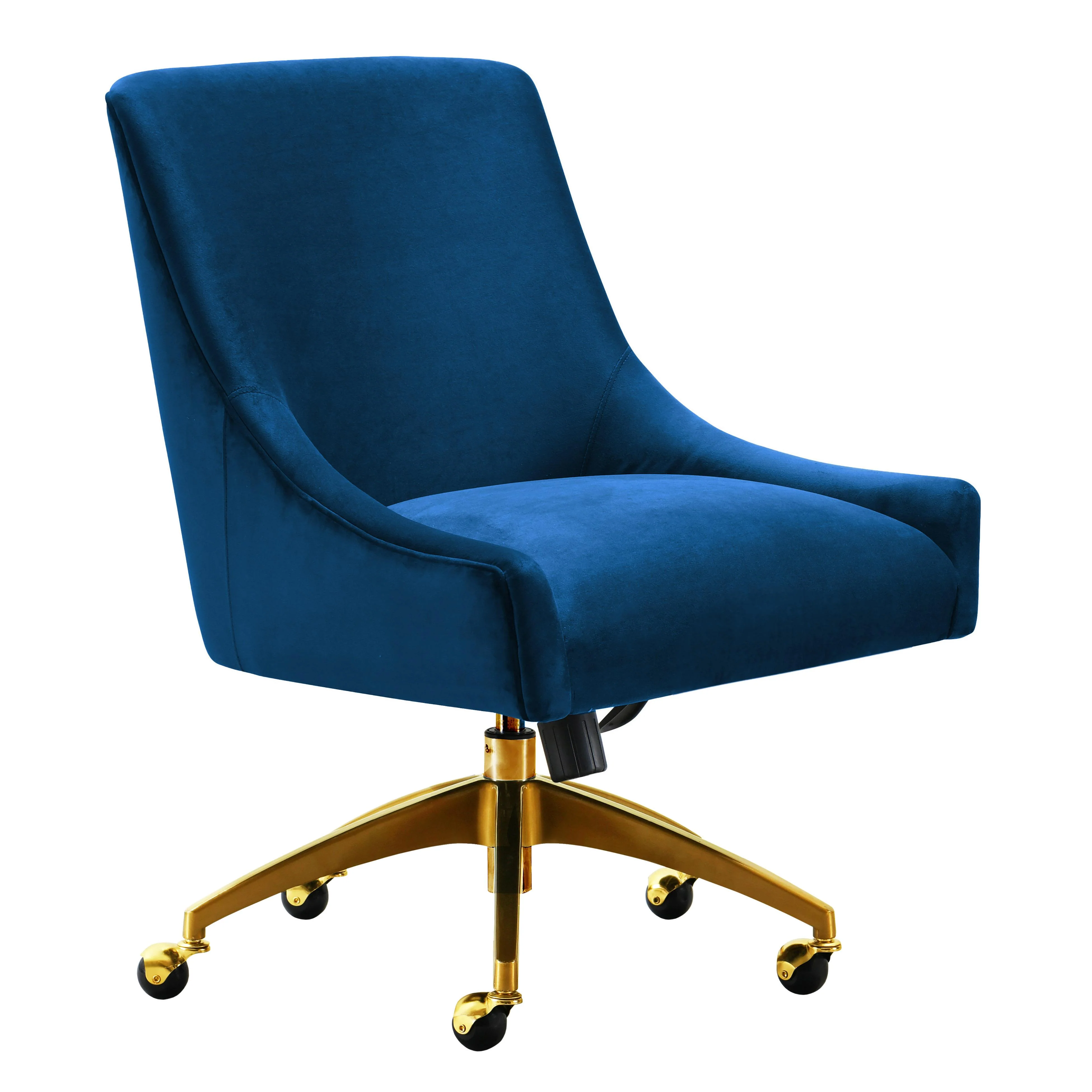 Beatrix Velvet Office Swivel Chair - Image 15
