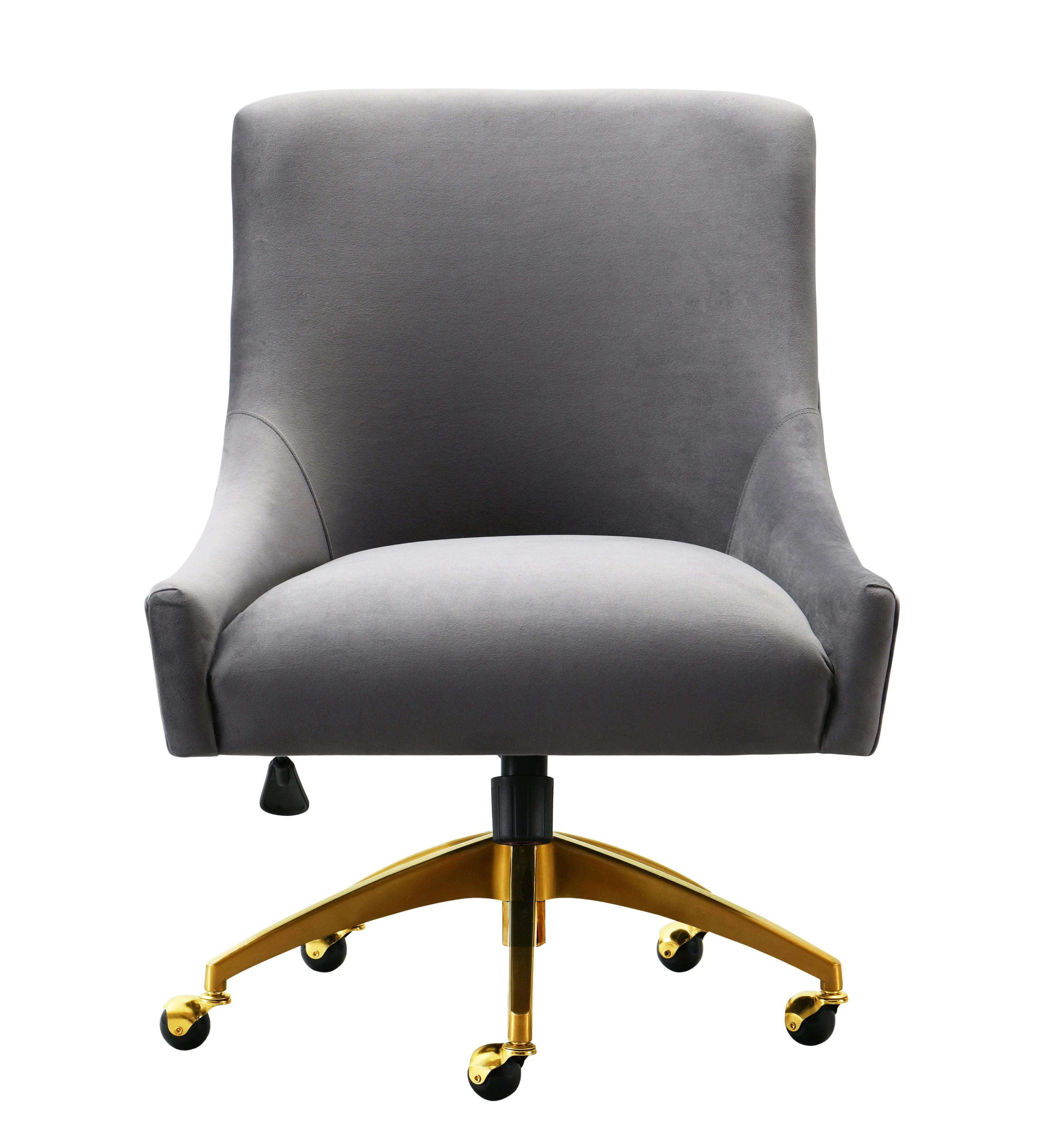 Beatrix Velvet Office Swivel Chair - Image 3