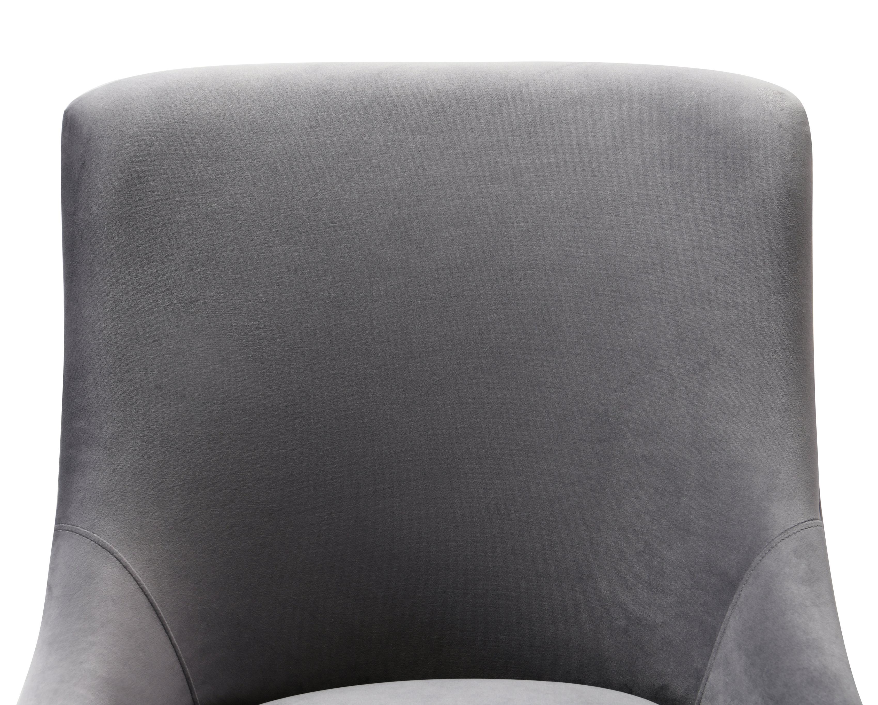 Beatrix Velvet Office Swivel Chair - Image 5