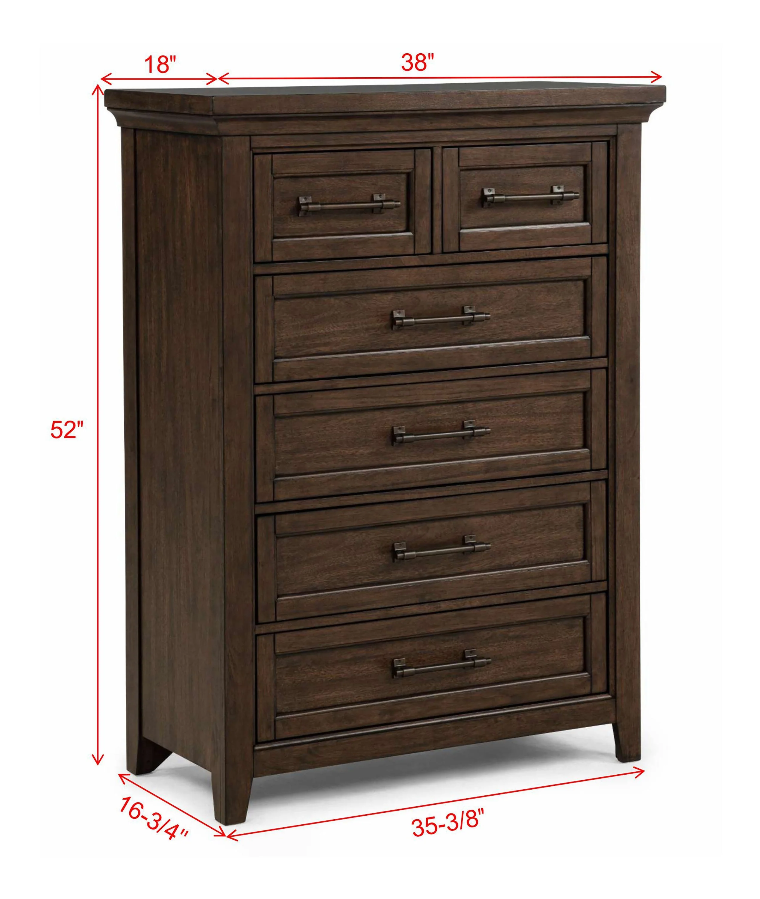 Beckett Brown Chest - Image 2