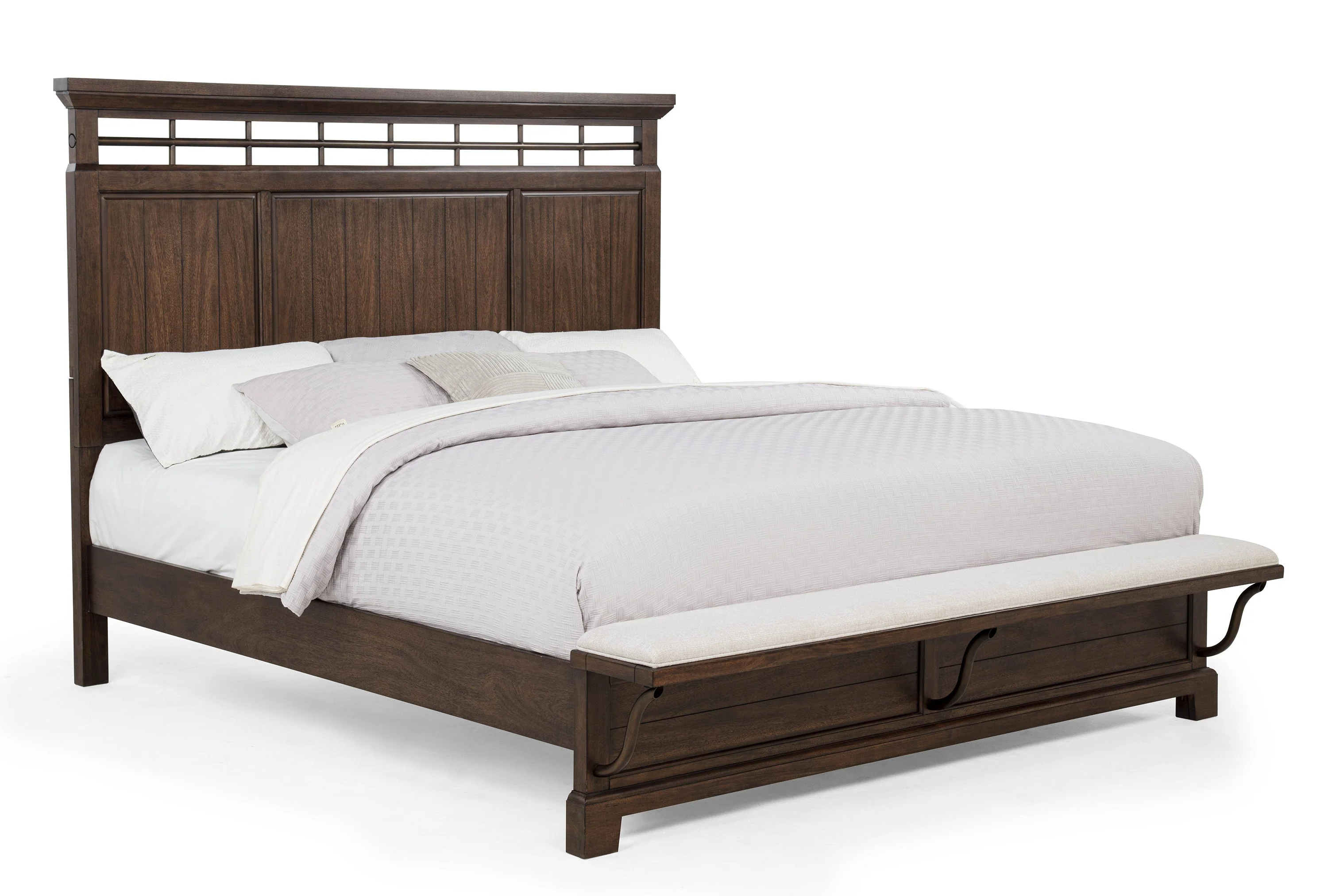 Beckett Brown King Bed