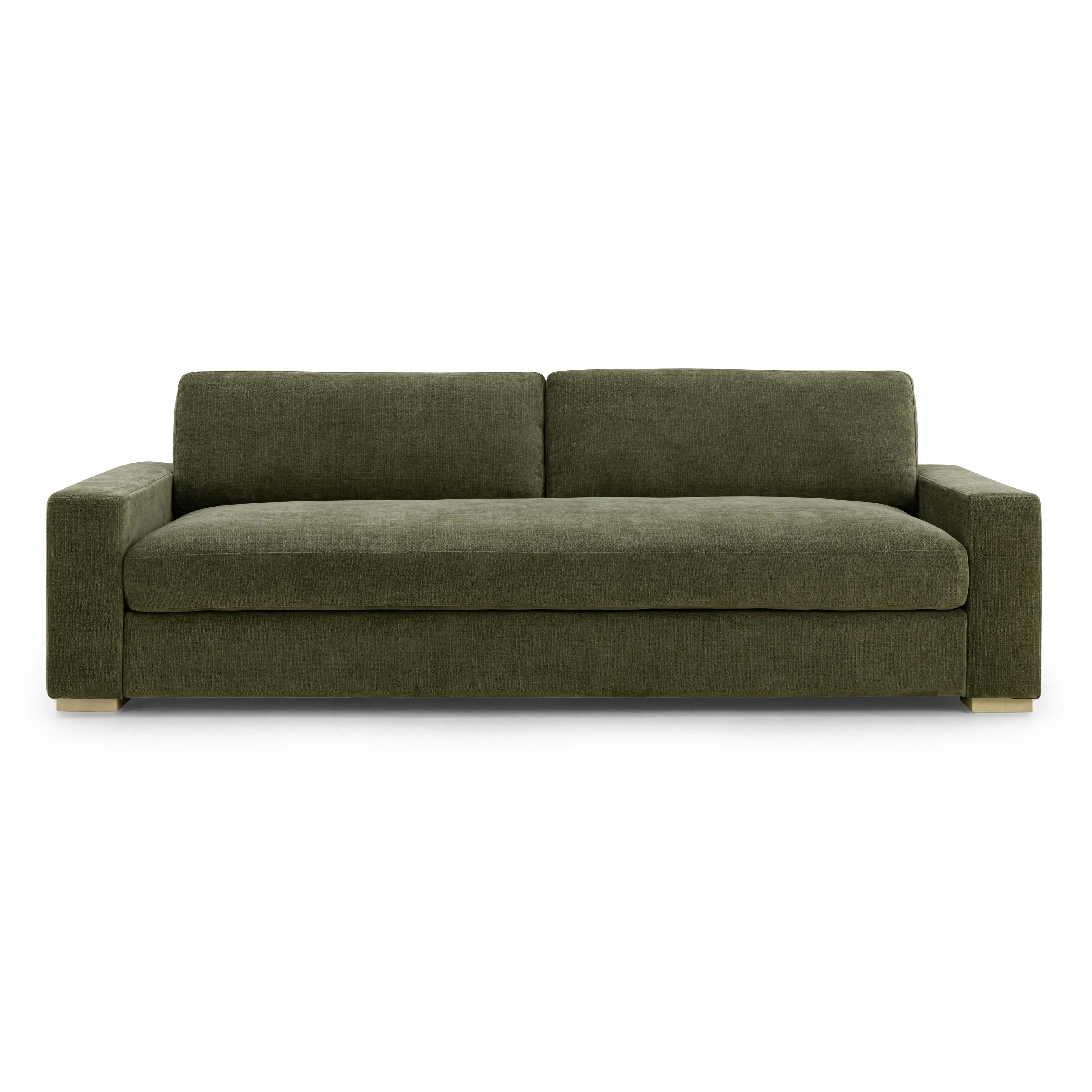 Beckham 96" Upcycled Chenille Sofa - Image 8