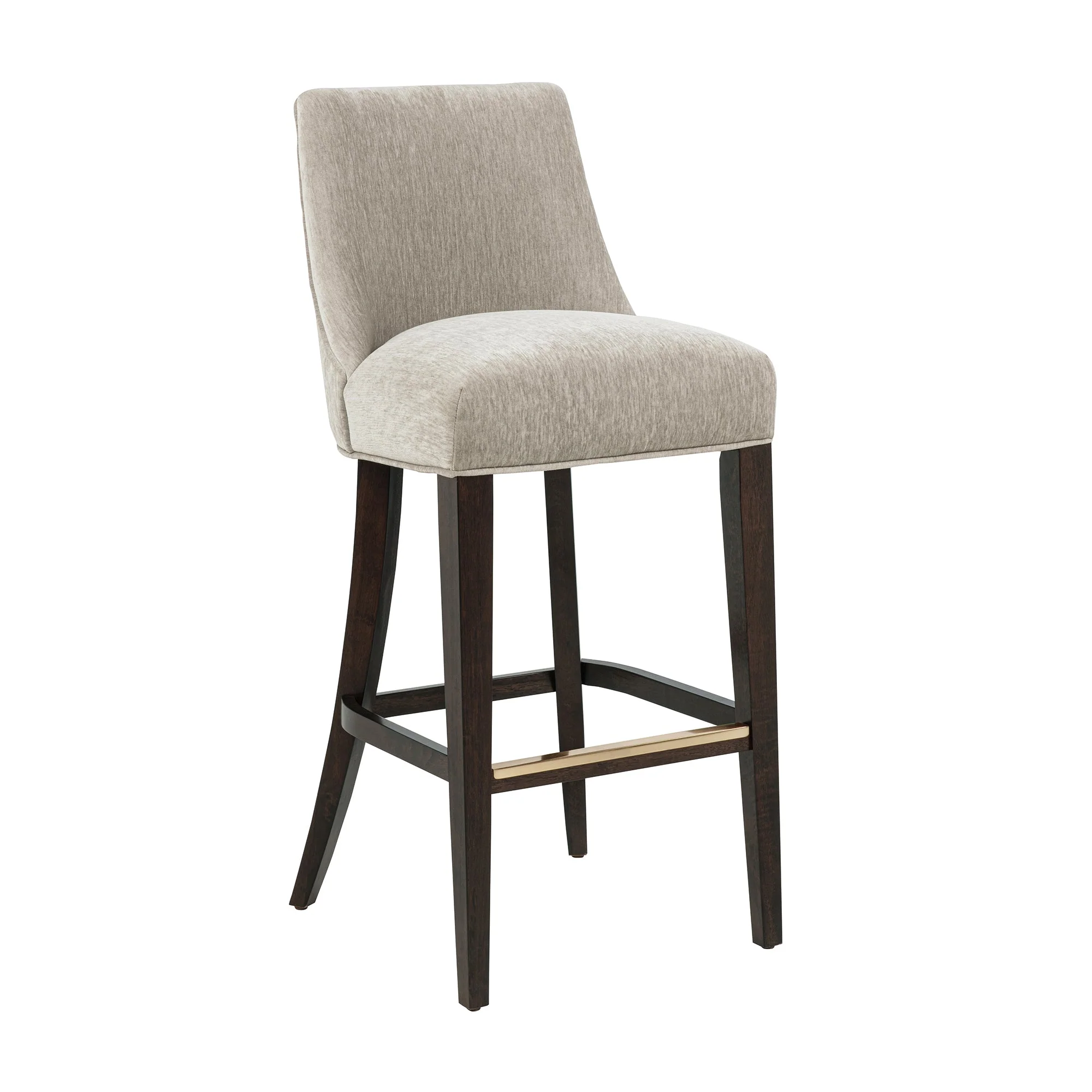 Beever Barstool in Taupe (set of 2) - Image 6