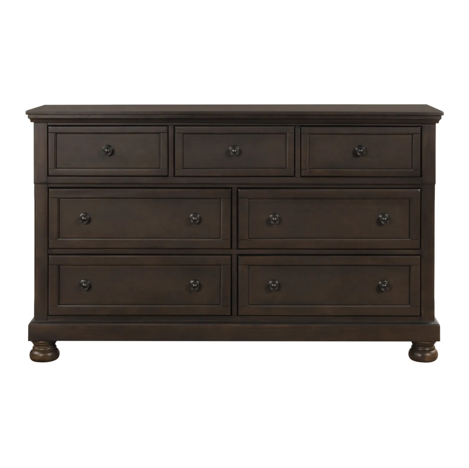 Begonia Grayish Brown Sleigh Storage Platform Bedroom Set - Image 8