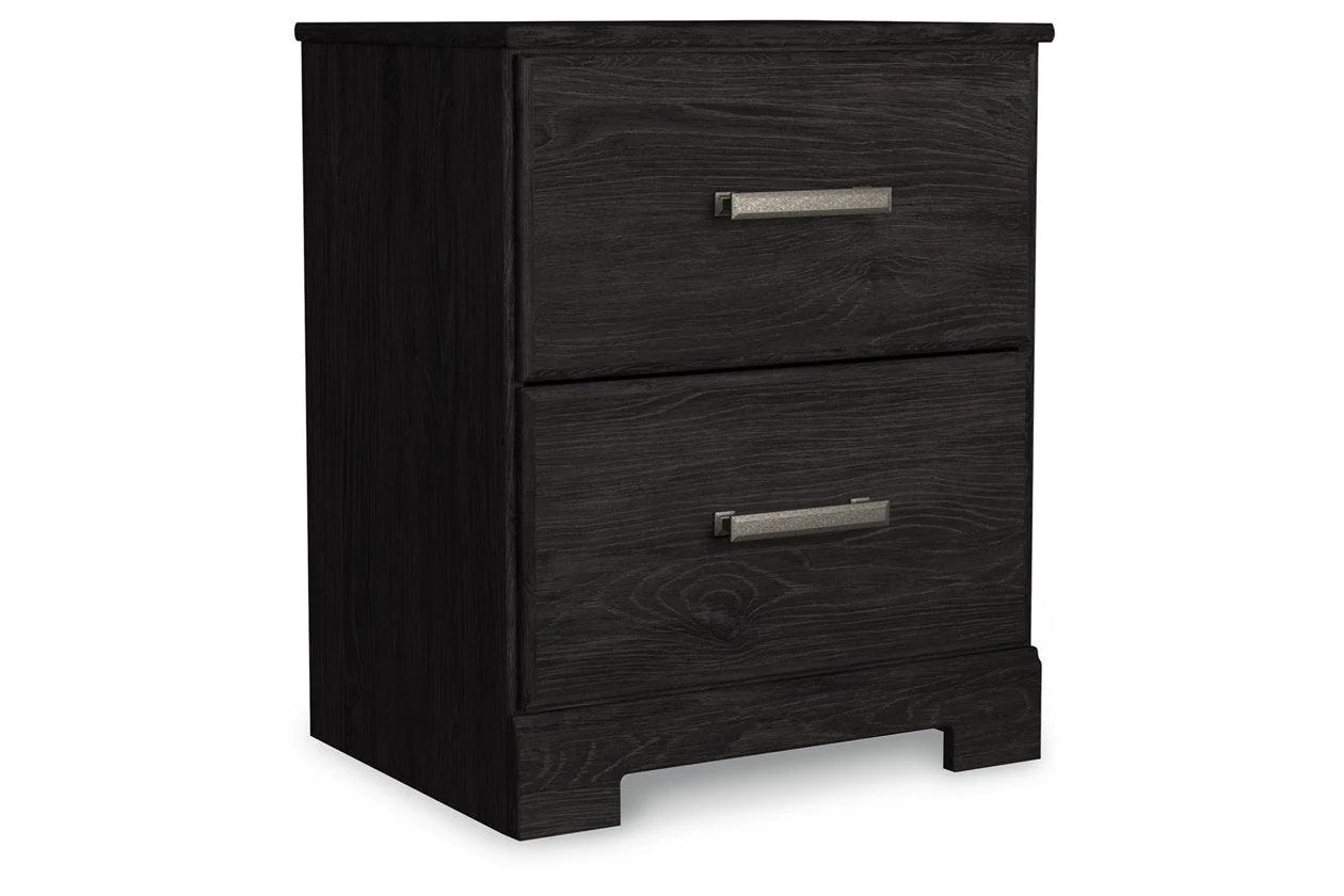 Belachime Black Nightstand - Image 4