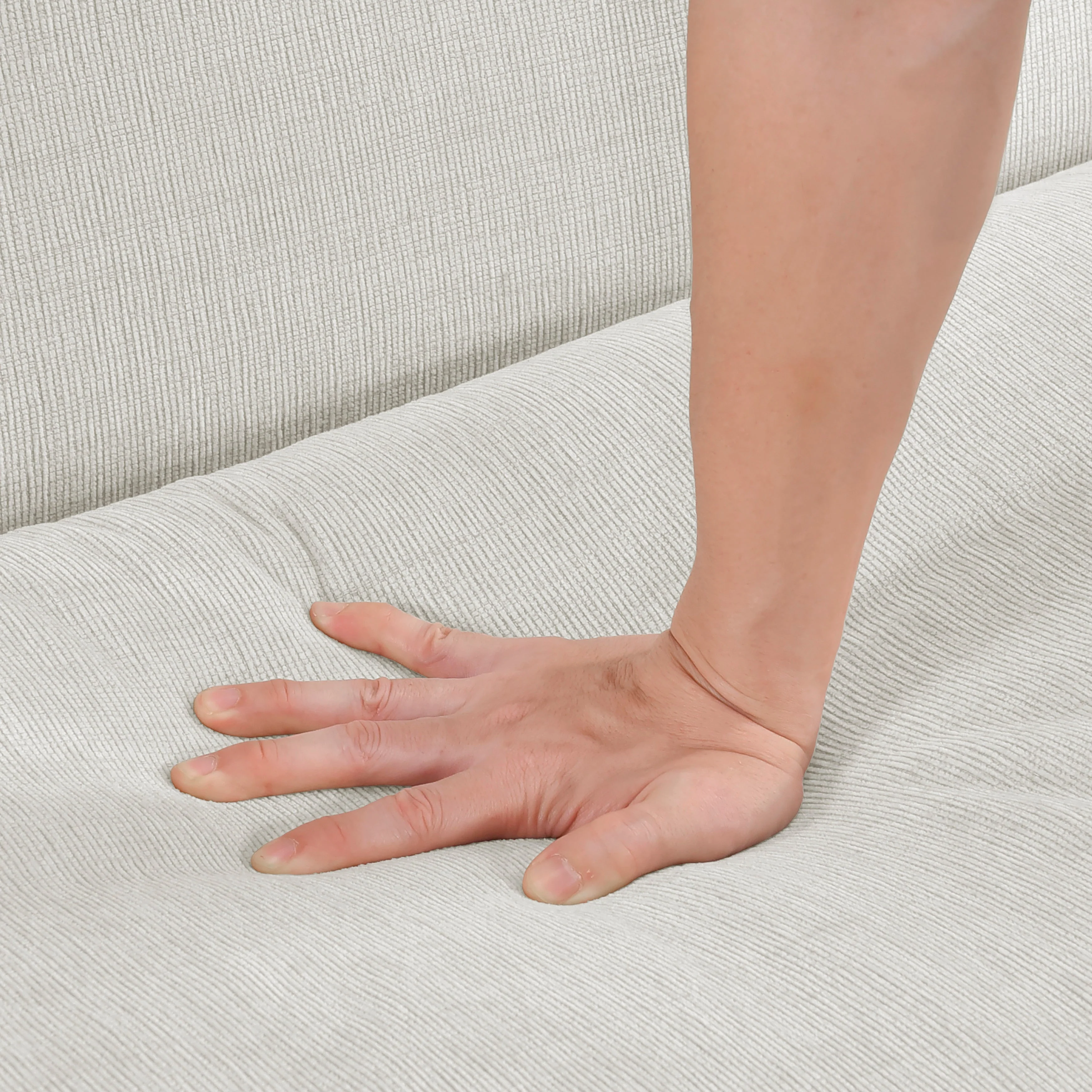Belfort Beige Accent Chair - Image 8