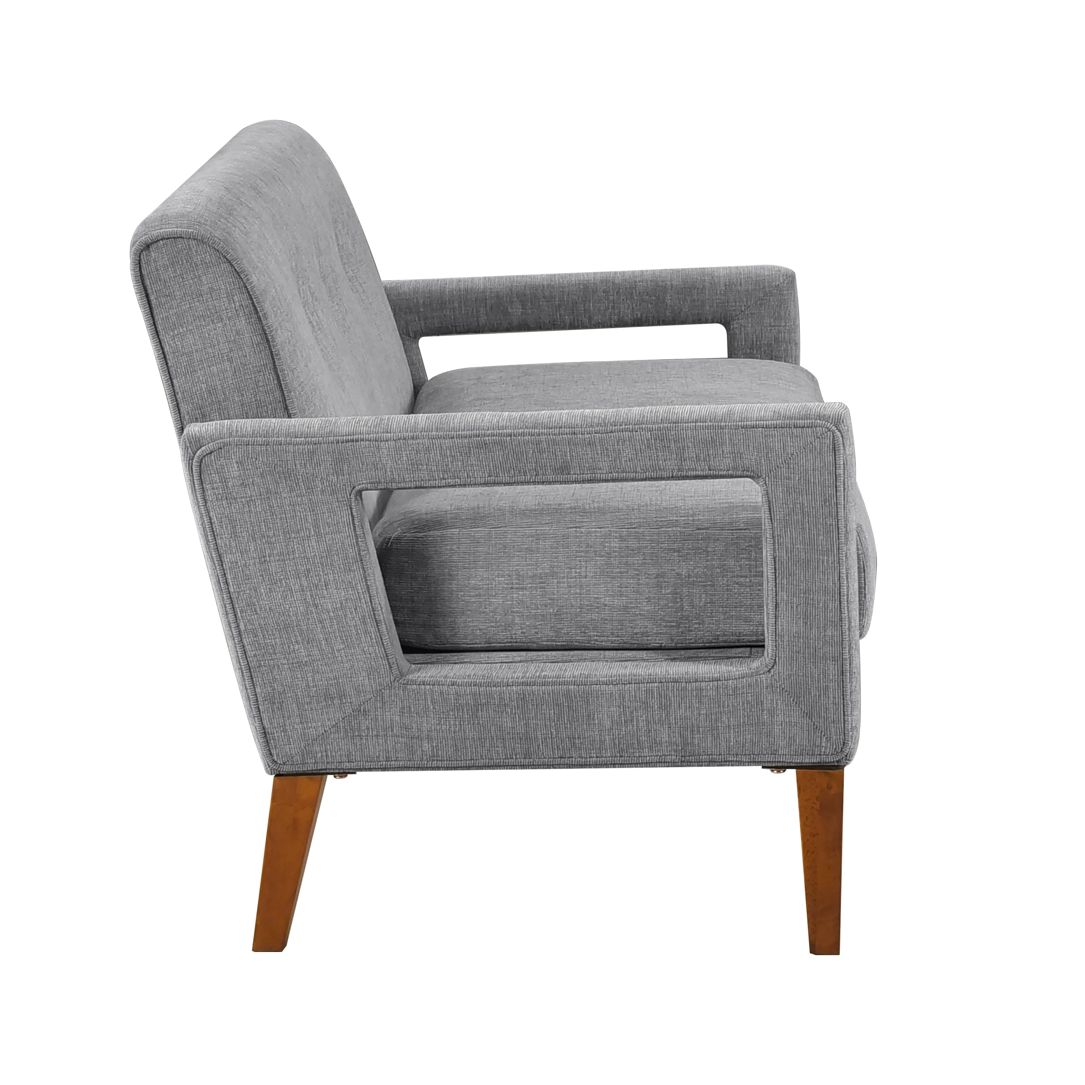 Belfort Gray Loveseat and Chair - Image 5